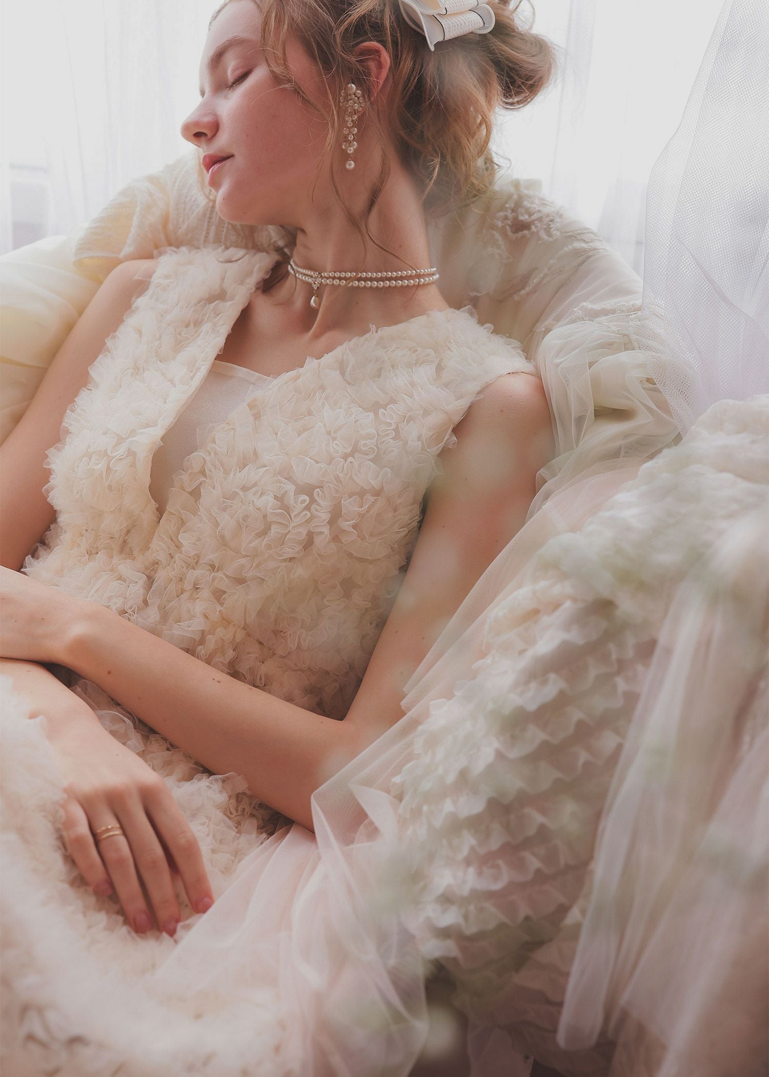 フリルチュールドレス｜DorryDoll