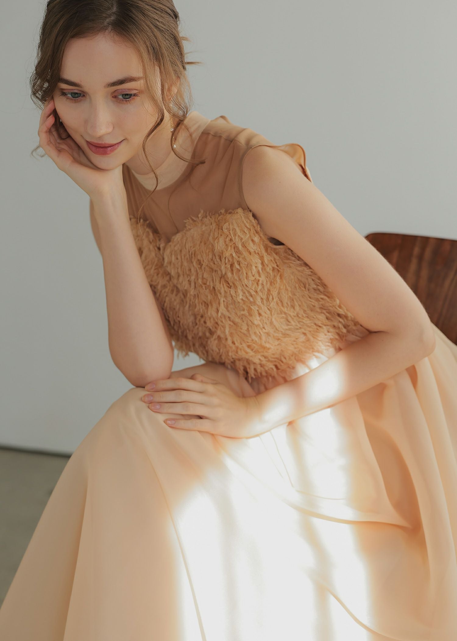 ティアードAラインドレス｜Dorry Doll