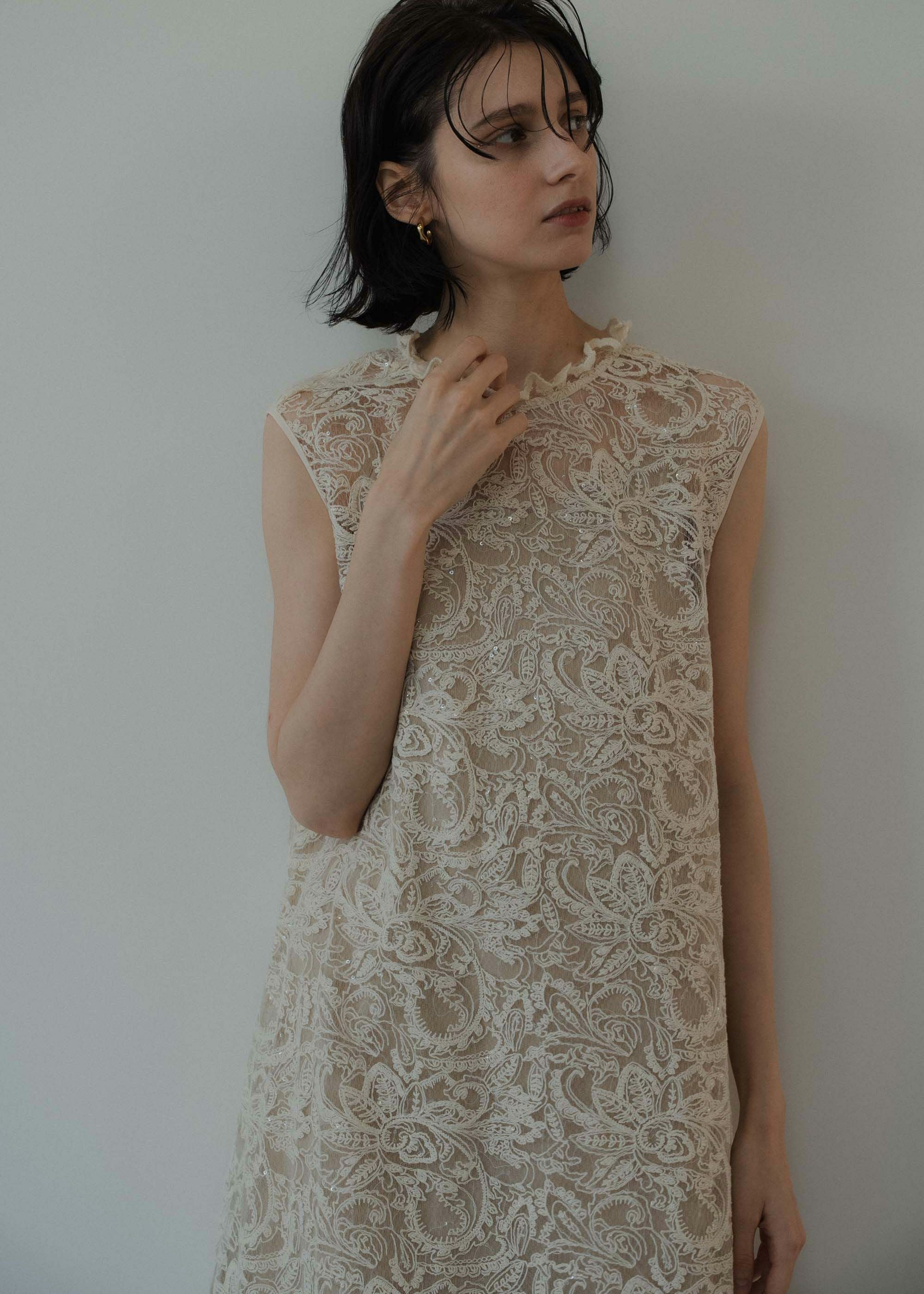 Prism lace A-line dressのドレス|Dorry Doll / LE'RURE