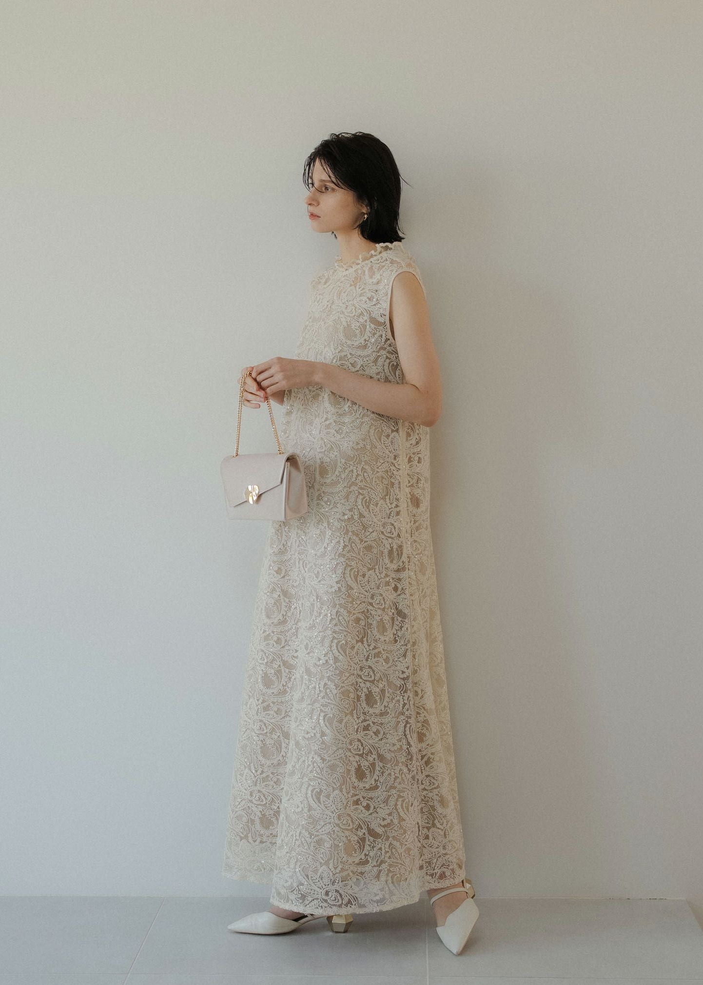 Prism lace A-line dressのドレス|Dorry Doll / LE'RURE