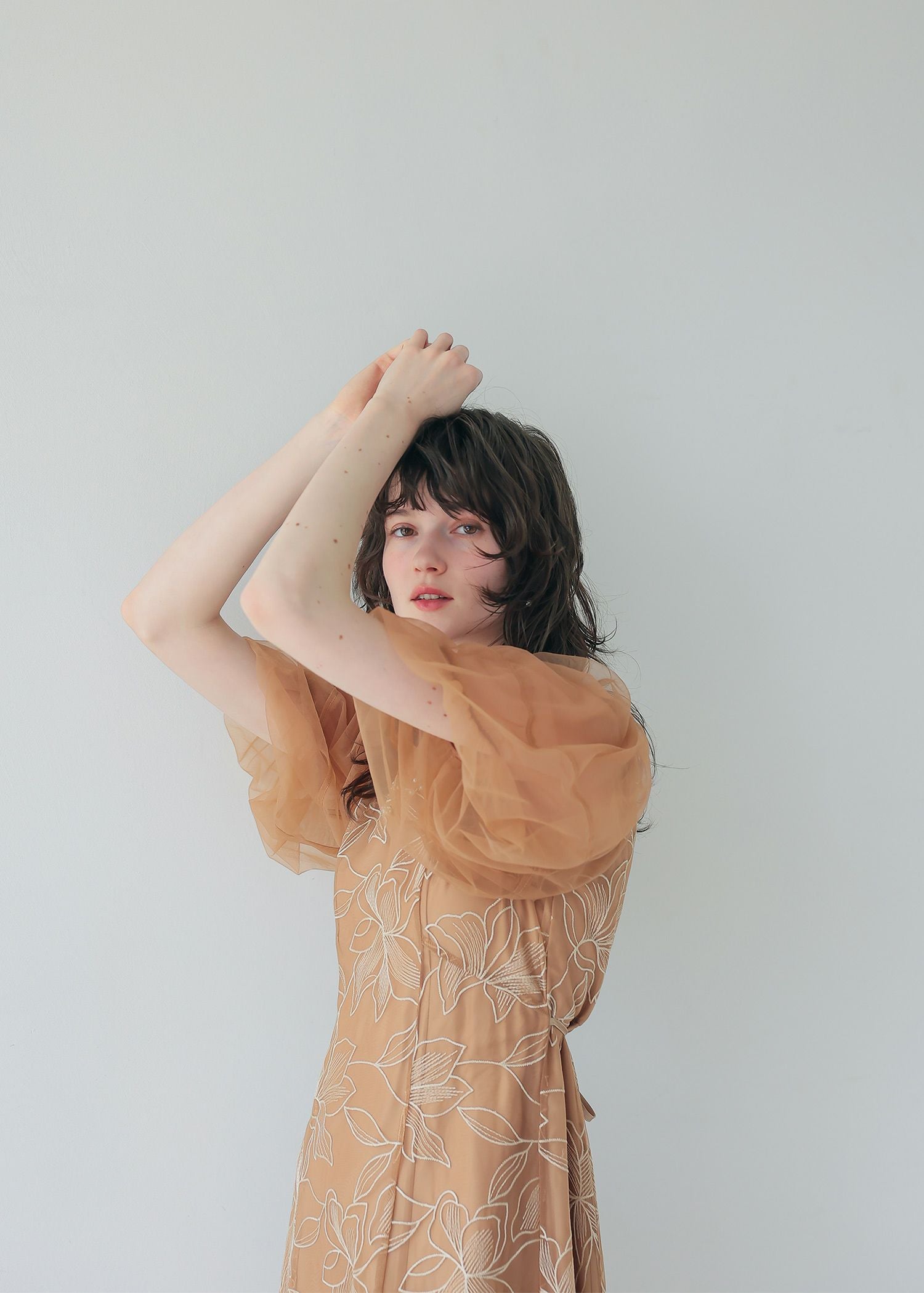 リリーパターンレースドレス｜DorryDoll