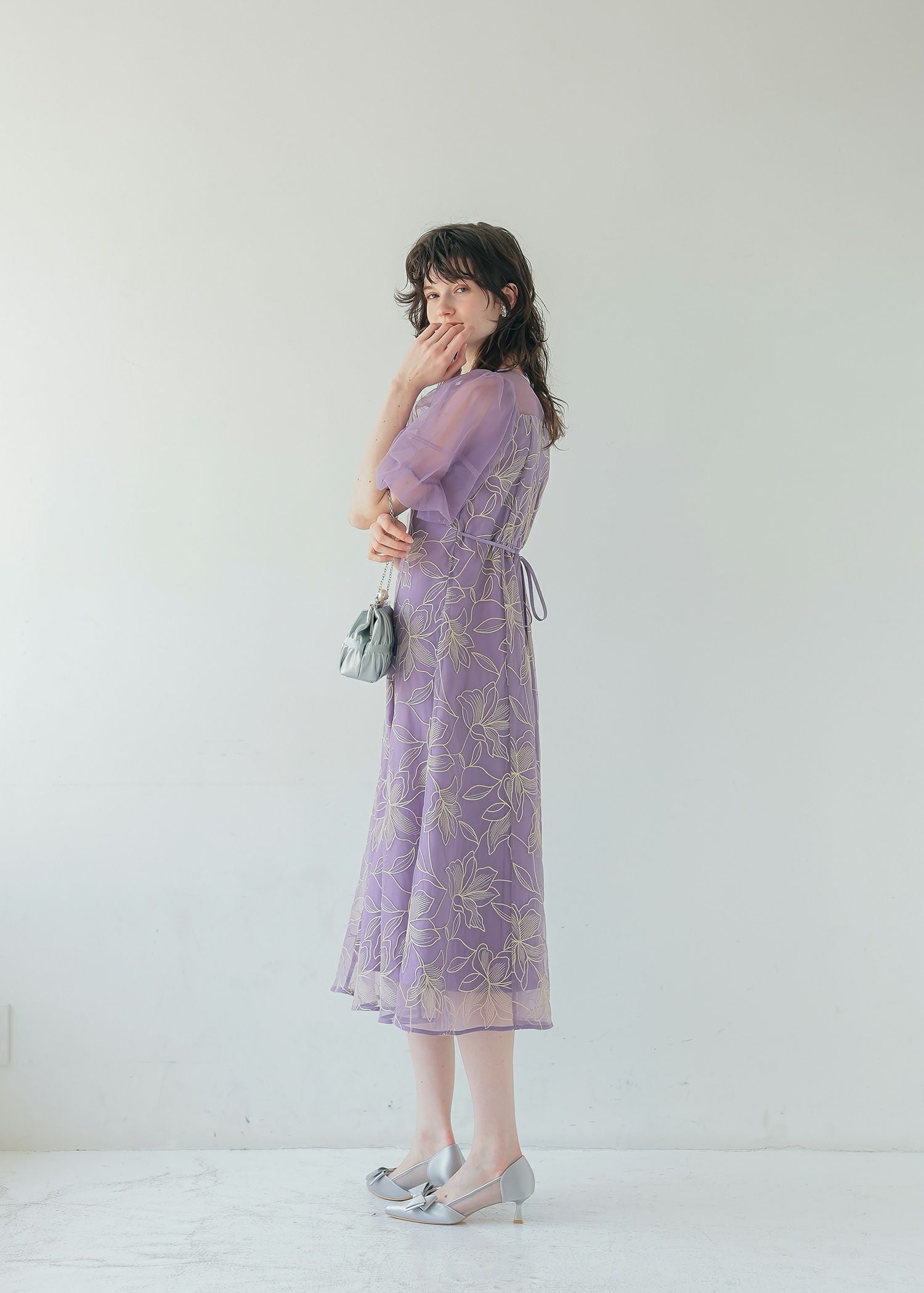 リリーパターンレースドレス｜DorryDoll