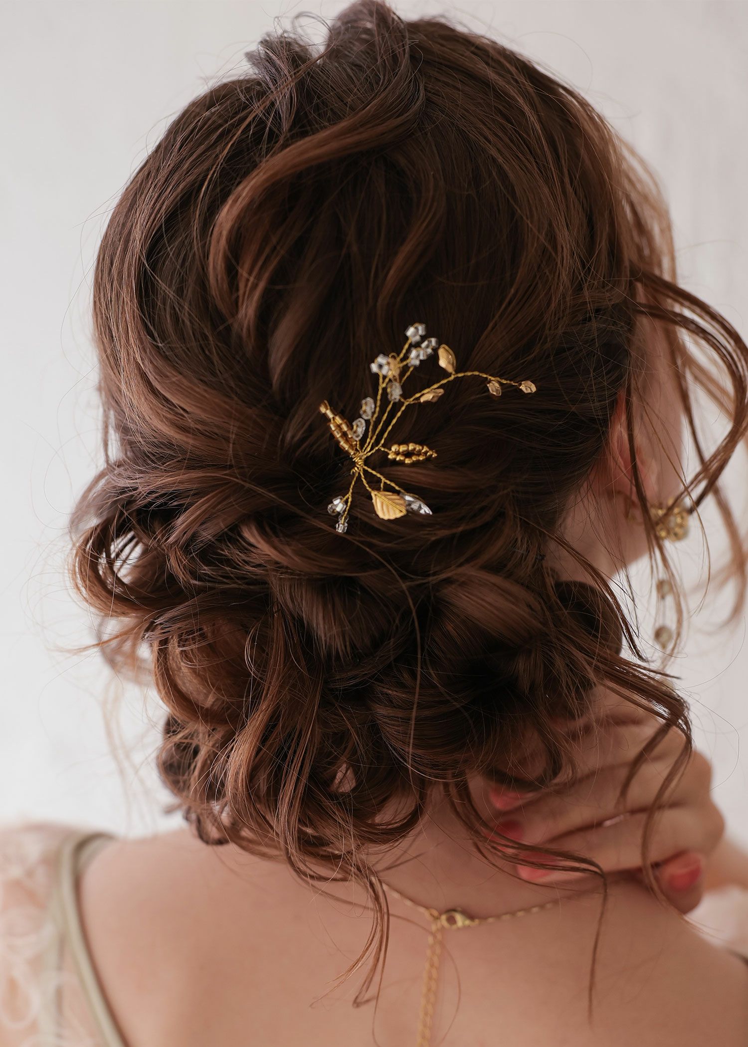 リーフモチーフヘアアクセのドレス|Dorry Doll / LE'RURE