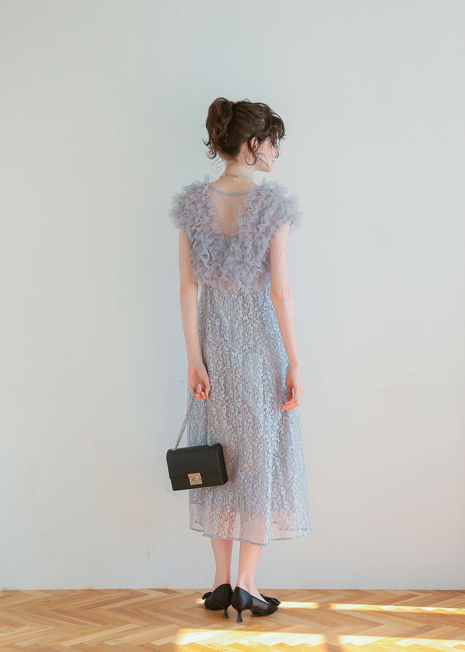 フリルボレロセットレースドレス|DorryDoll