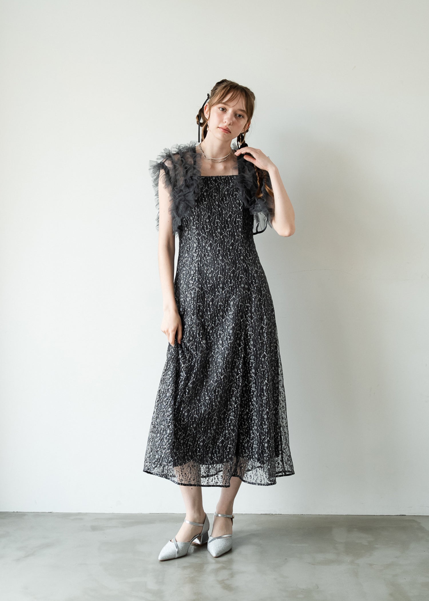 DorryDoll フリルボレロセットレースドレス フリルボレロセットレースドレス|DorryDoll