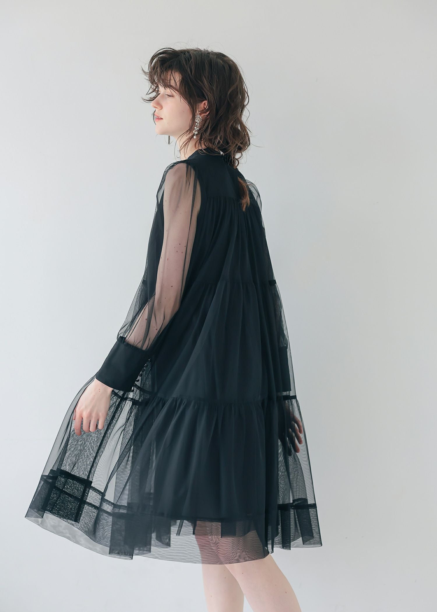 ティアードAラインドレス｜Dorry Doll