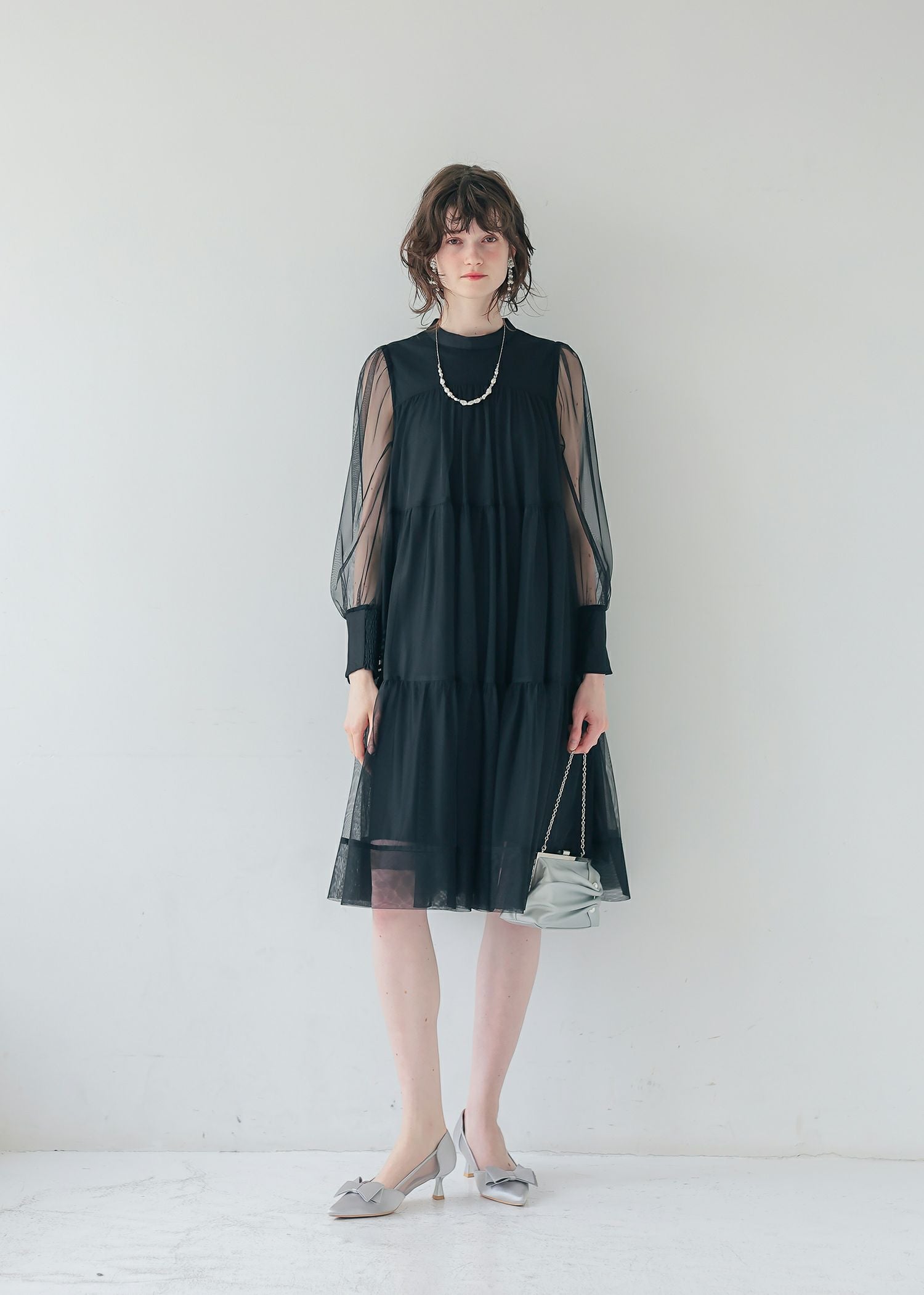 ティアードAラインドレス｜Dorry Doll