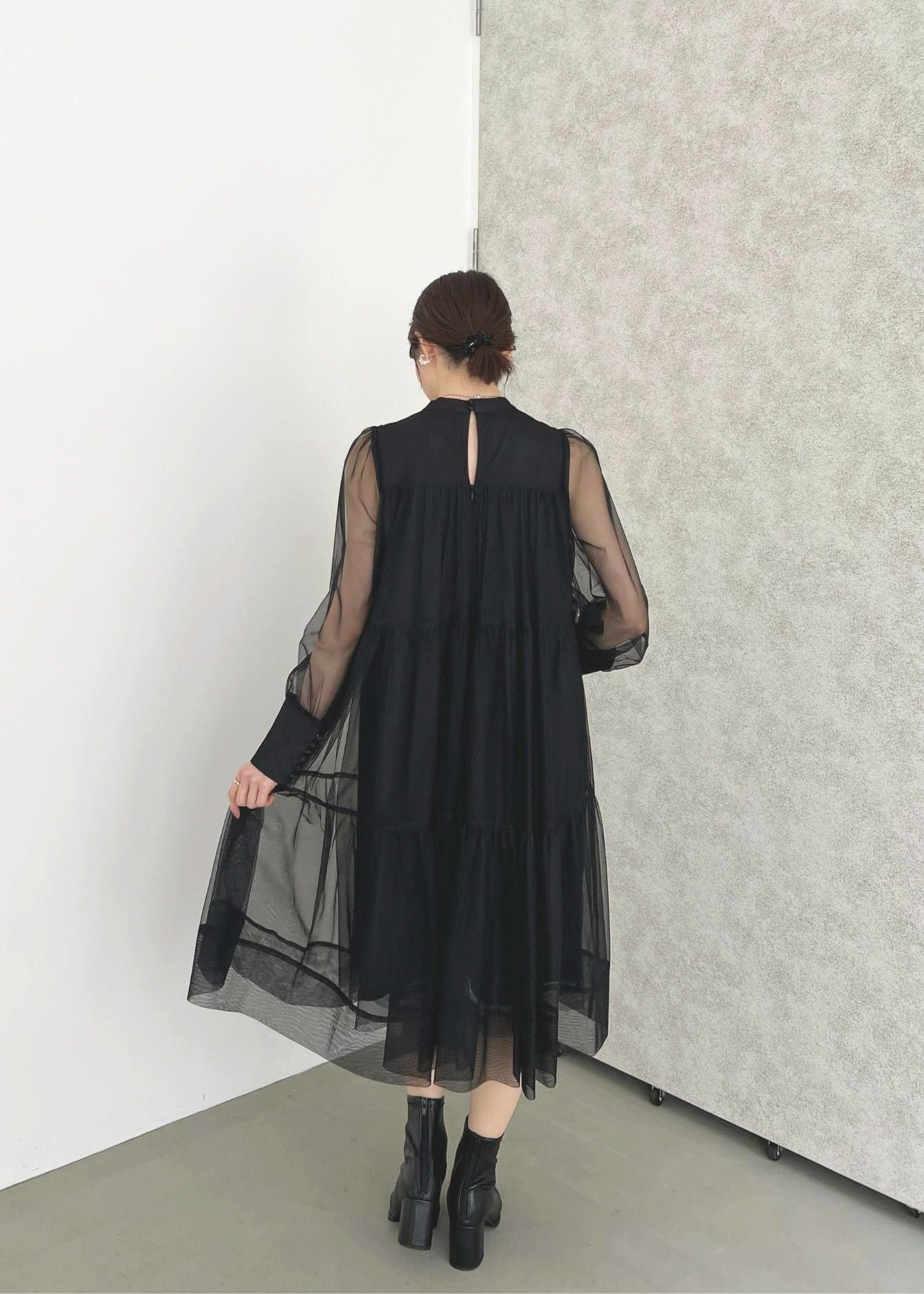 ティアードAラインドレス｜Dorry Doll