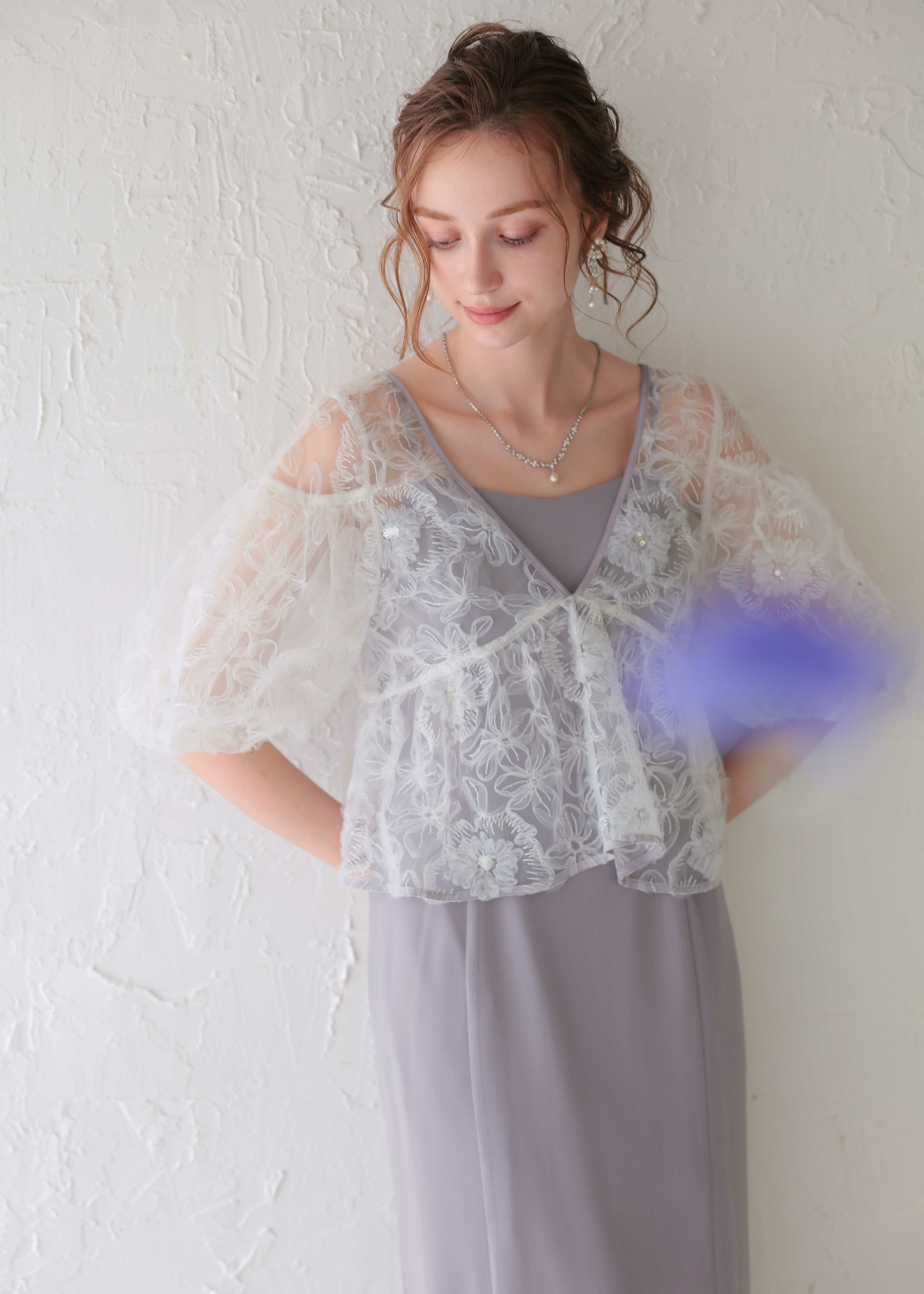 フラッフィーフラワーセットドレス｜DorryDoll