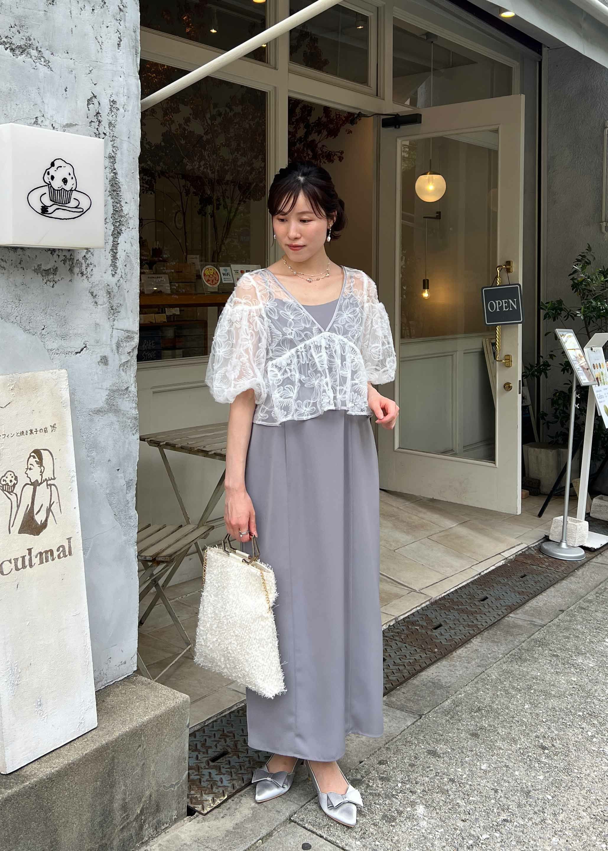 フラッフィーフラワーセットドレス｜DorryDoll