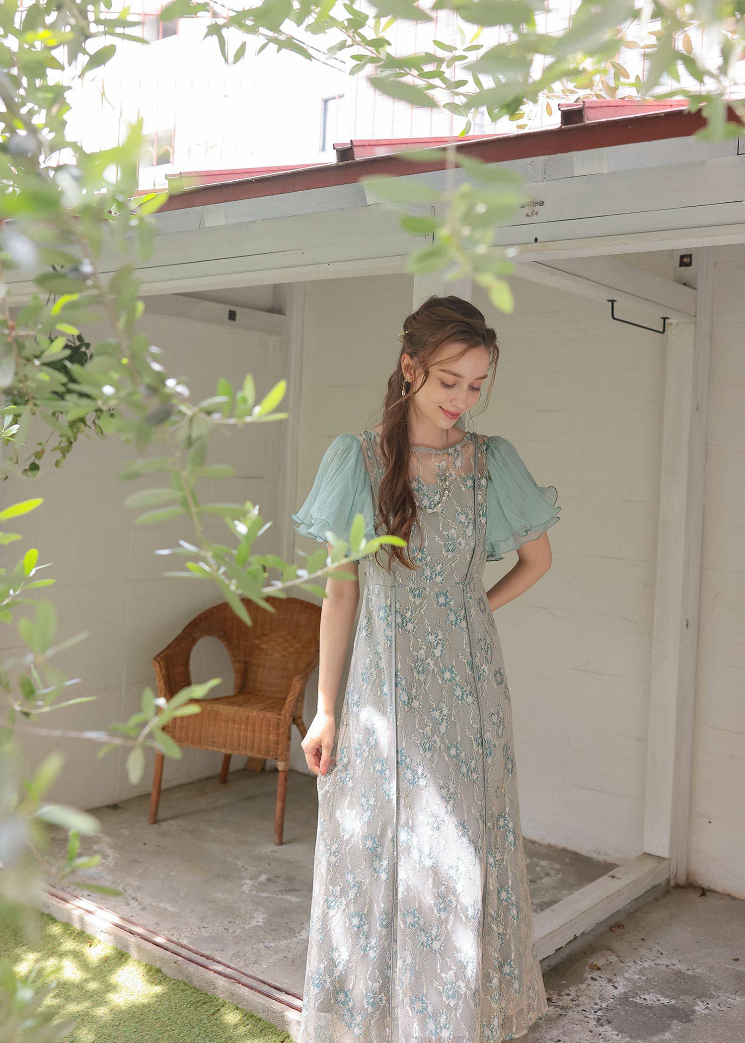 エアリースリーブドレス｜DorryDoll