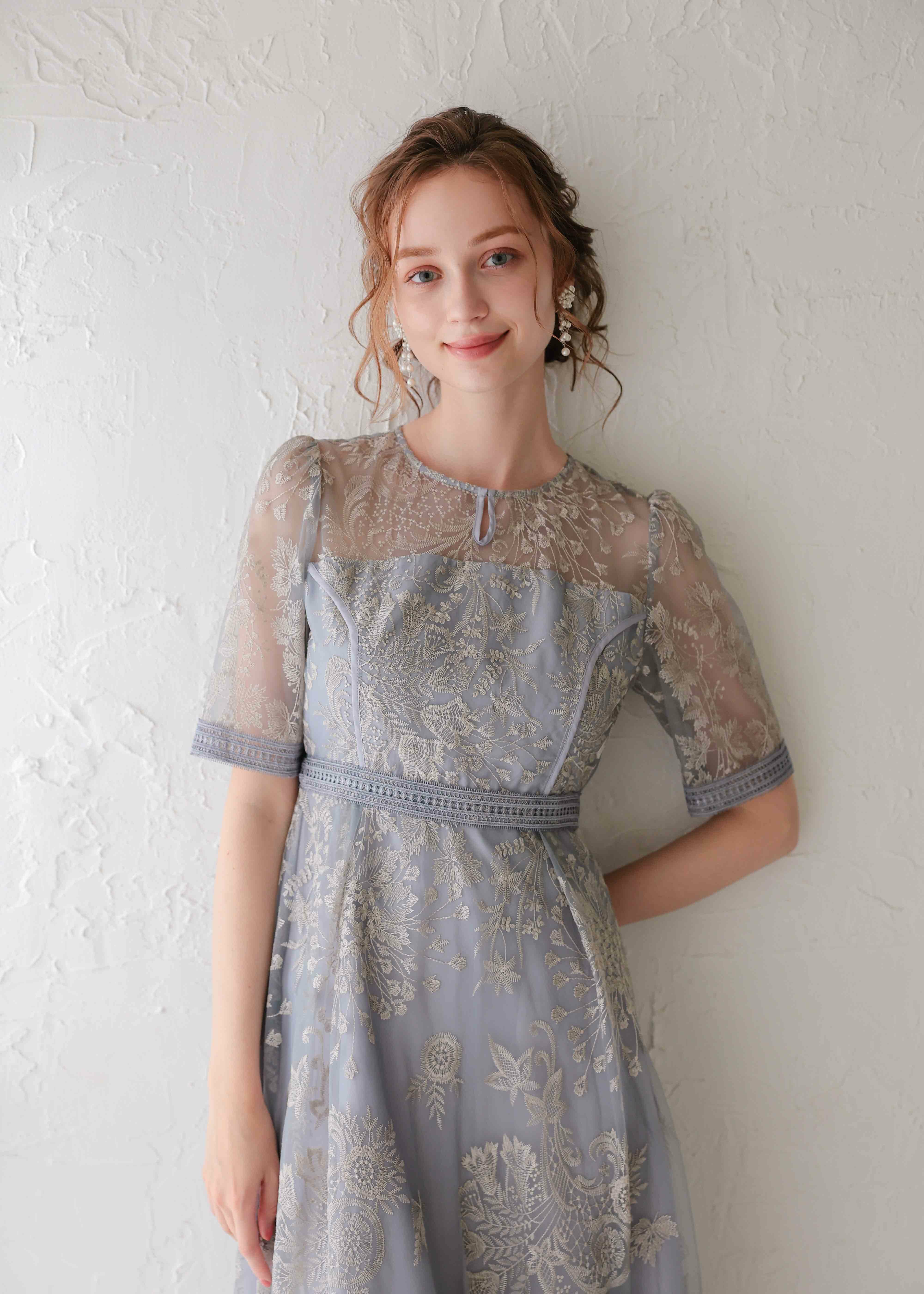 ラダーレースドレス|DorryDoll