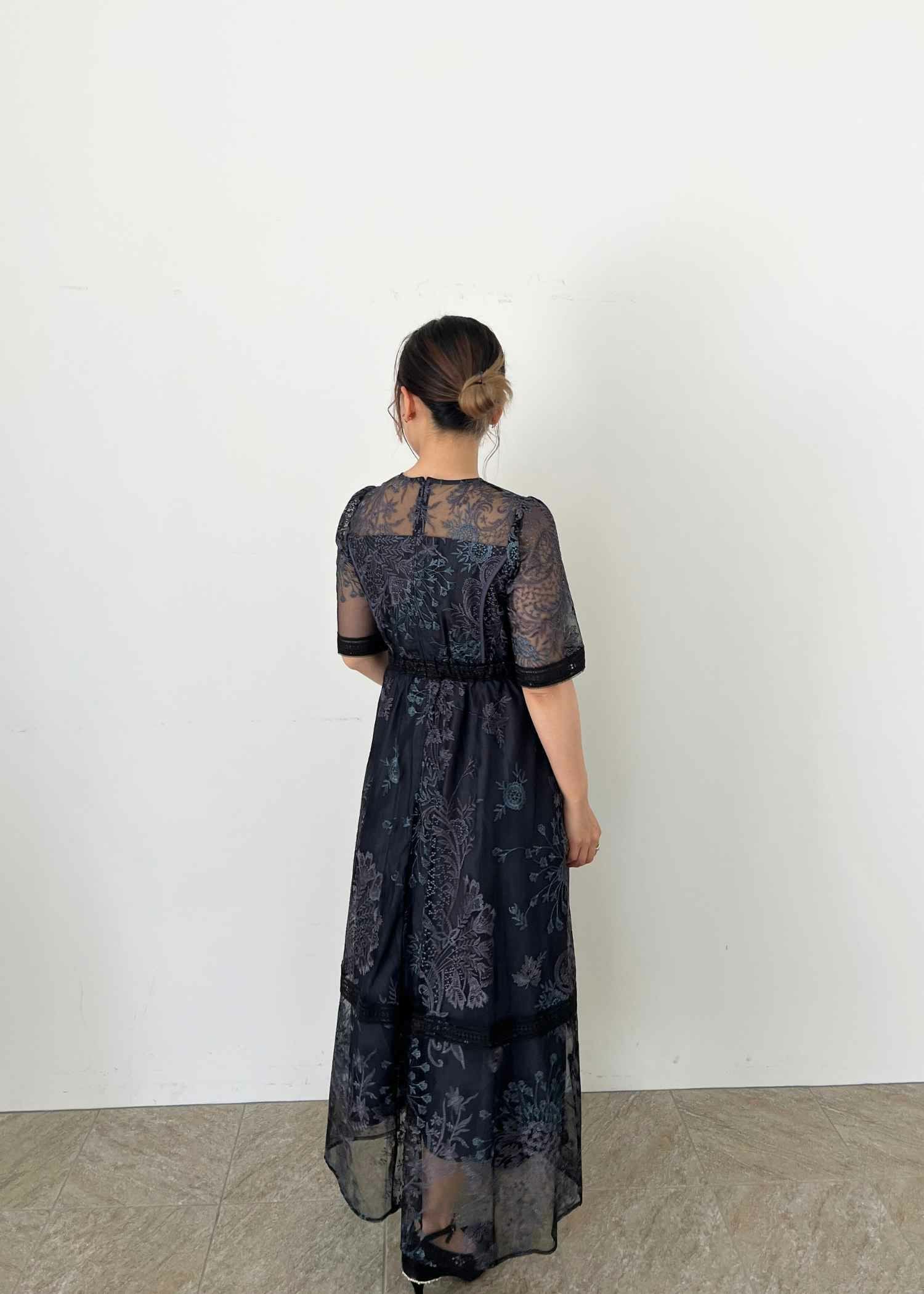 ラダーレースドレス|DorryDoll