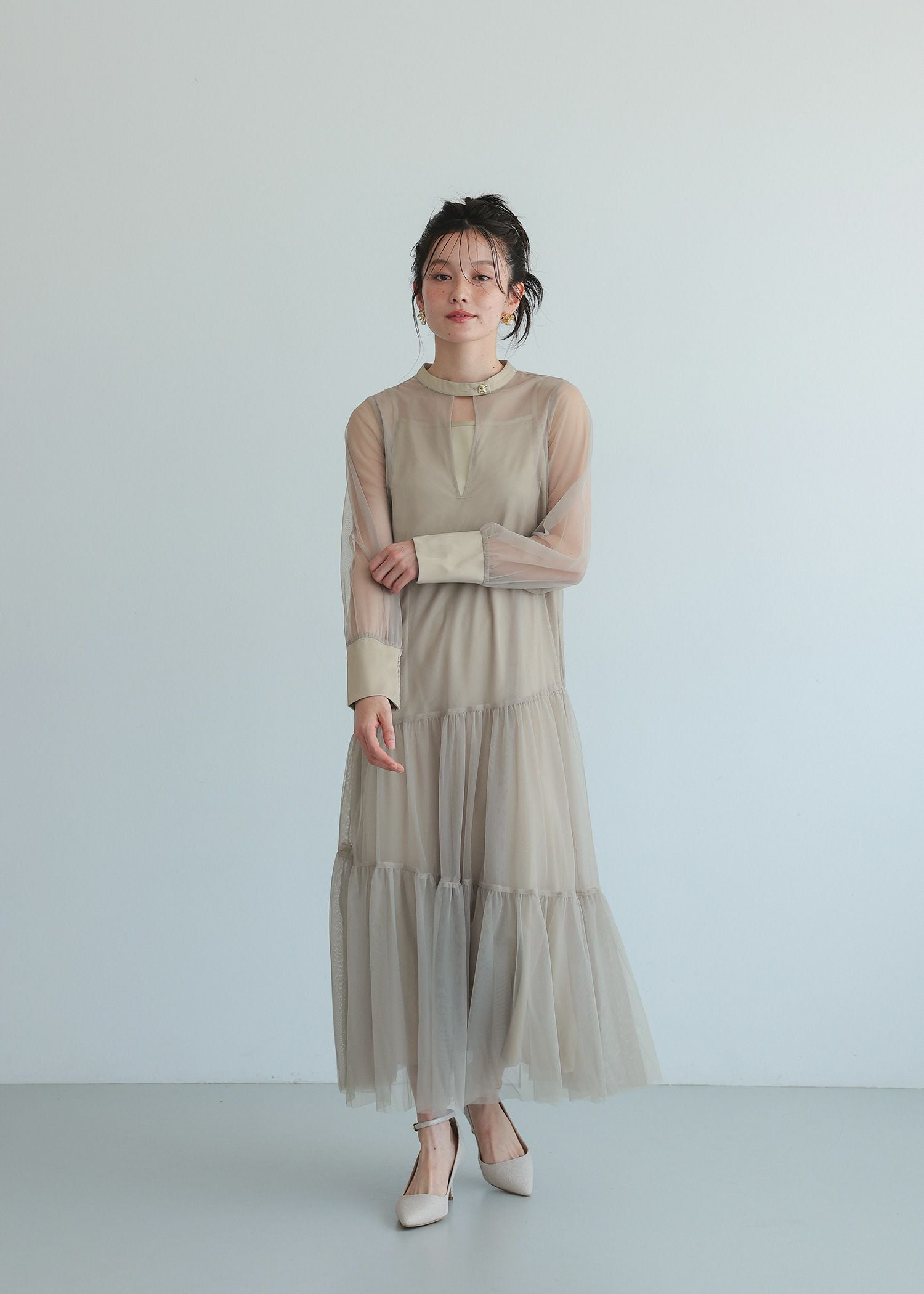 Dorry Doll チュールトップス2pieceドレス チュールティアードドレス｜Dorry Doll