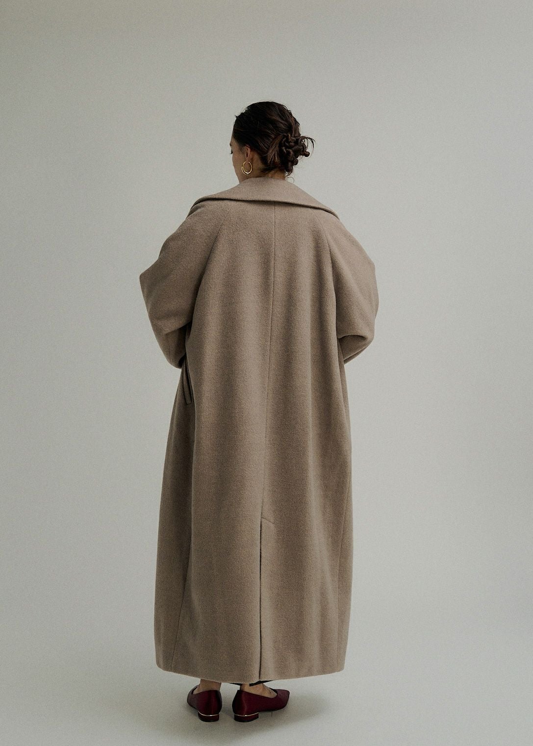 Wool blend long coatのドレス|Dorry Doll / LE'RURE