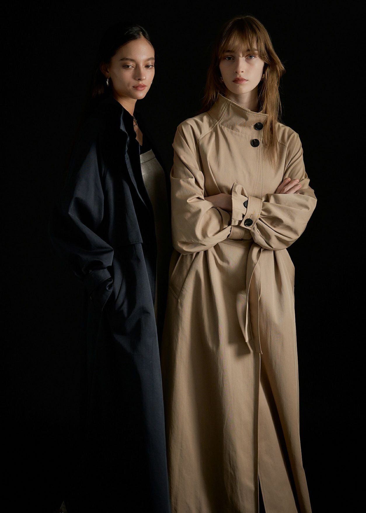 Over lap trench coatのドレス|Dorry Doll / LE'RURE