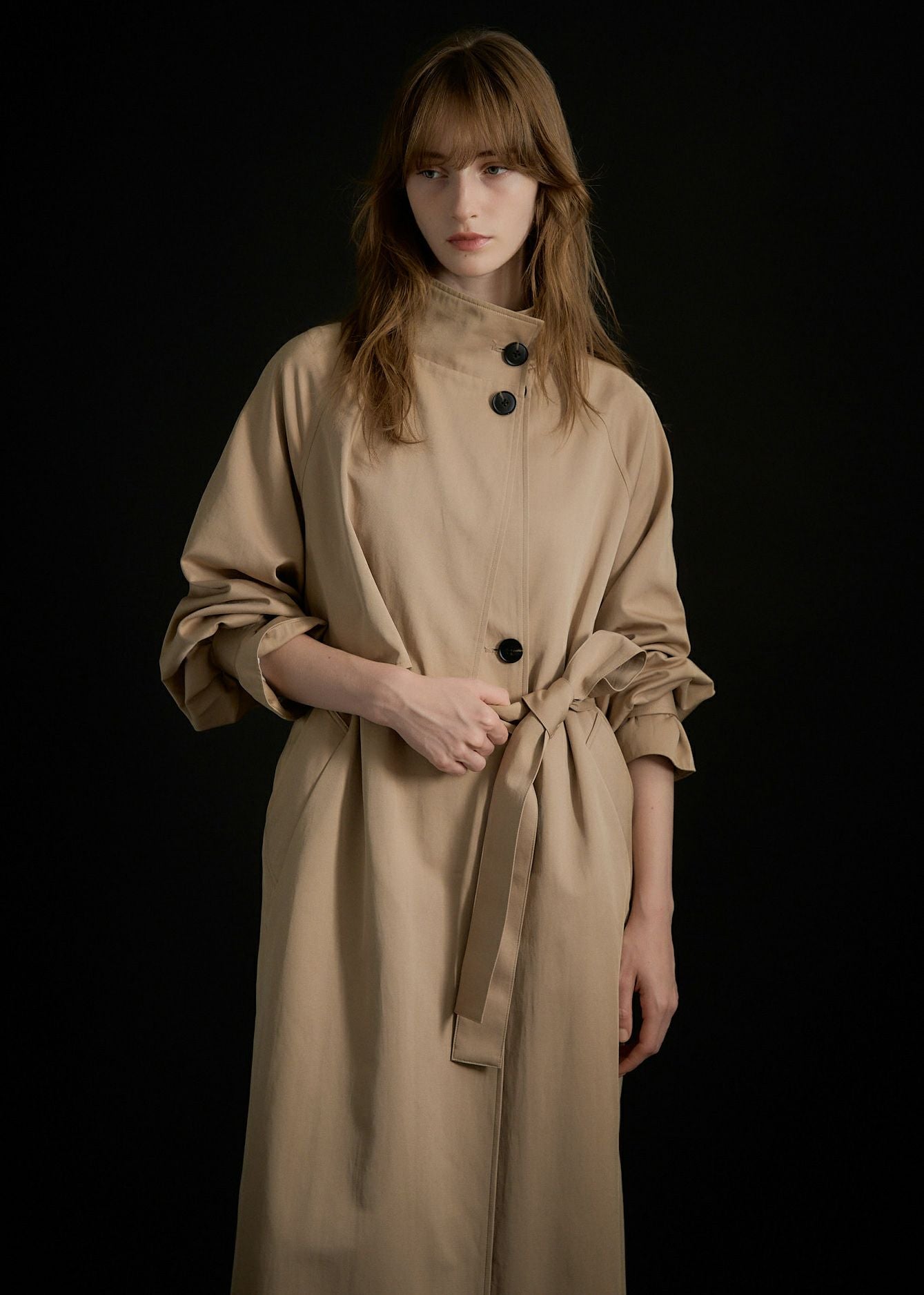Over lap trench coatのドレス|Dorry Doll / LE'RURE