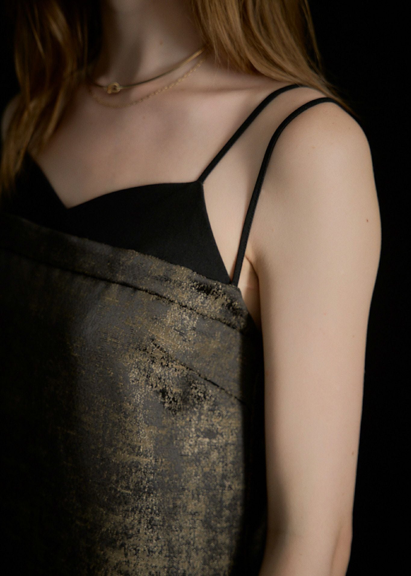 Layered look jacquard dressのドレス|Dorry Doll / LE'RURE