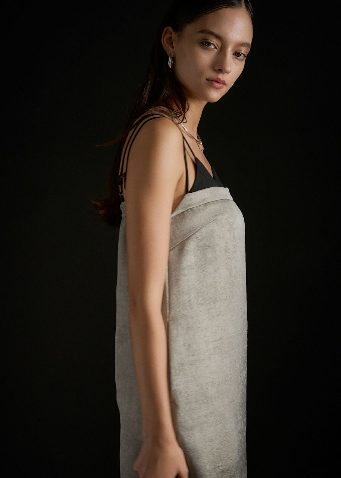 Layered look jacquard dressのドレス|Dorry Doll / LE'RURE