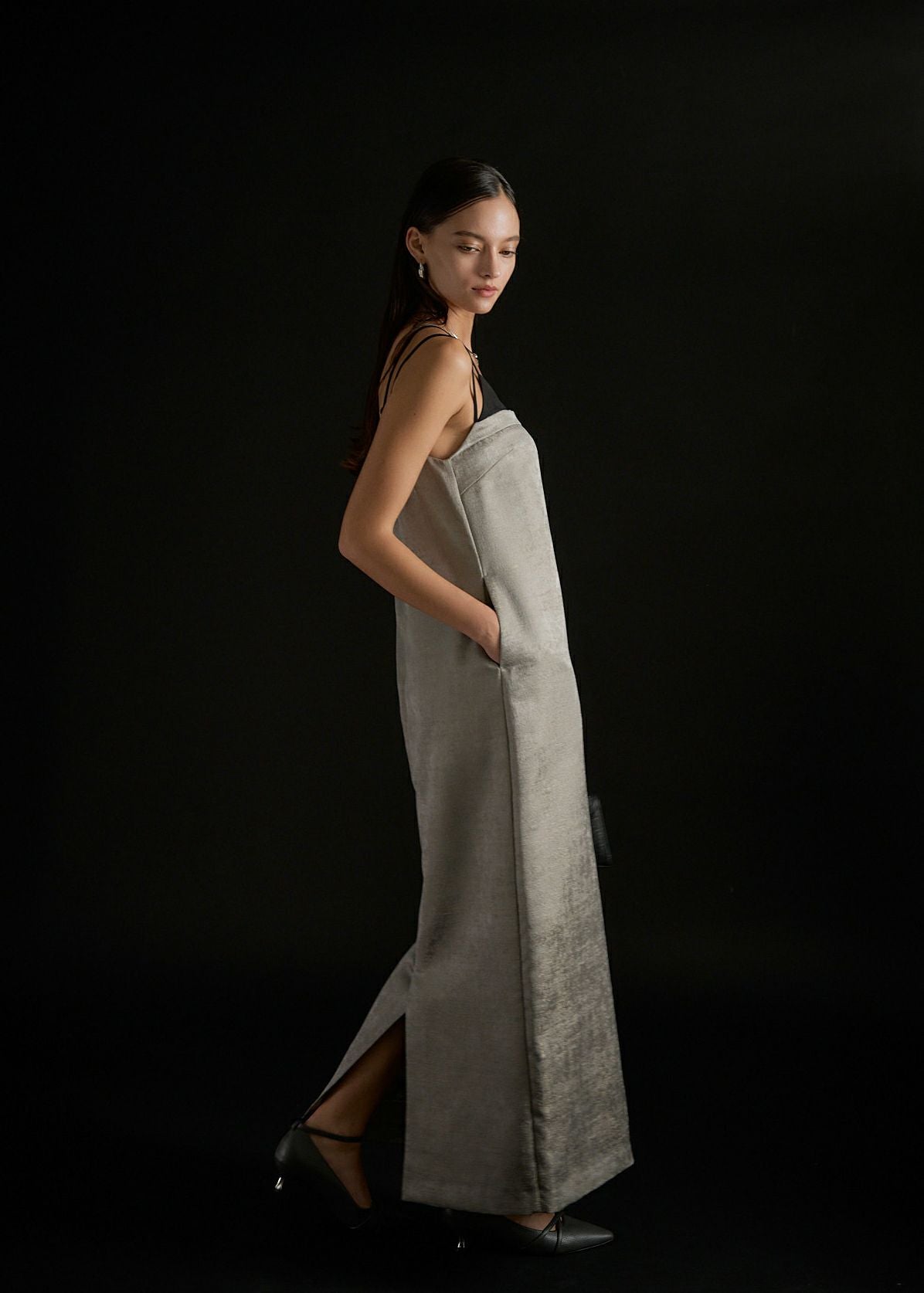 Layered look jacquard dressのドレス|Dorry Doll / LE'RURE