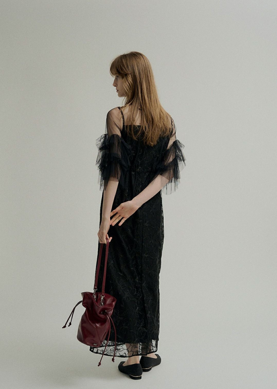 Pearl motif embroidery dressのドレス|Dorry Doll / LE'RURE