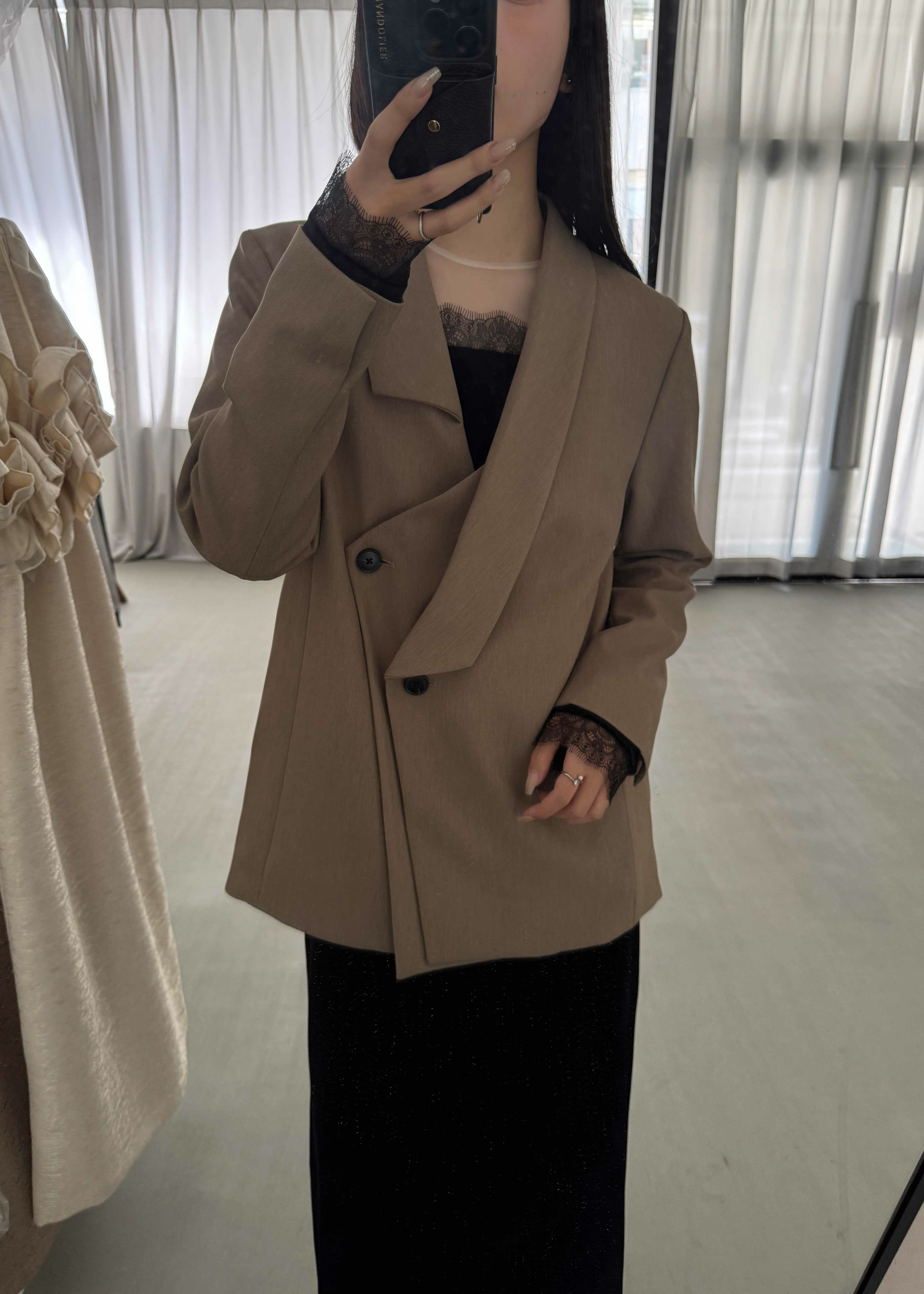 LE'RUREリルアーIrregularcollar design jacket Irregular collar design jacketのドレス|Dorry Doll / LE'RURE