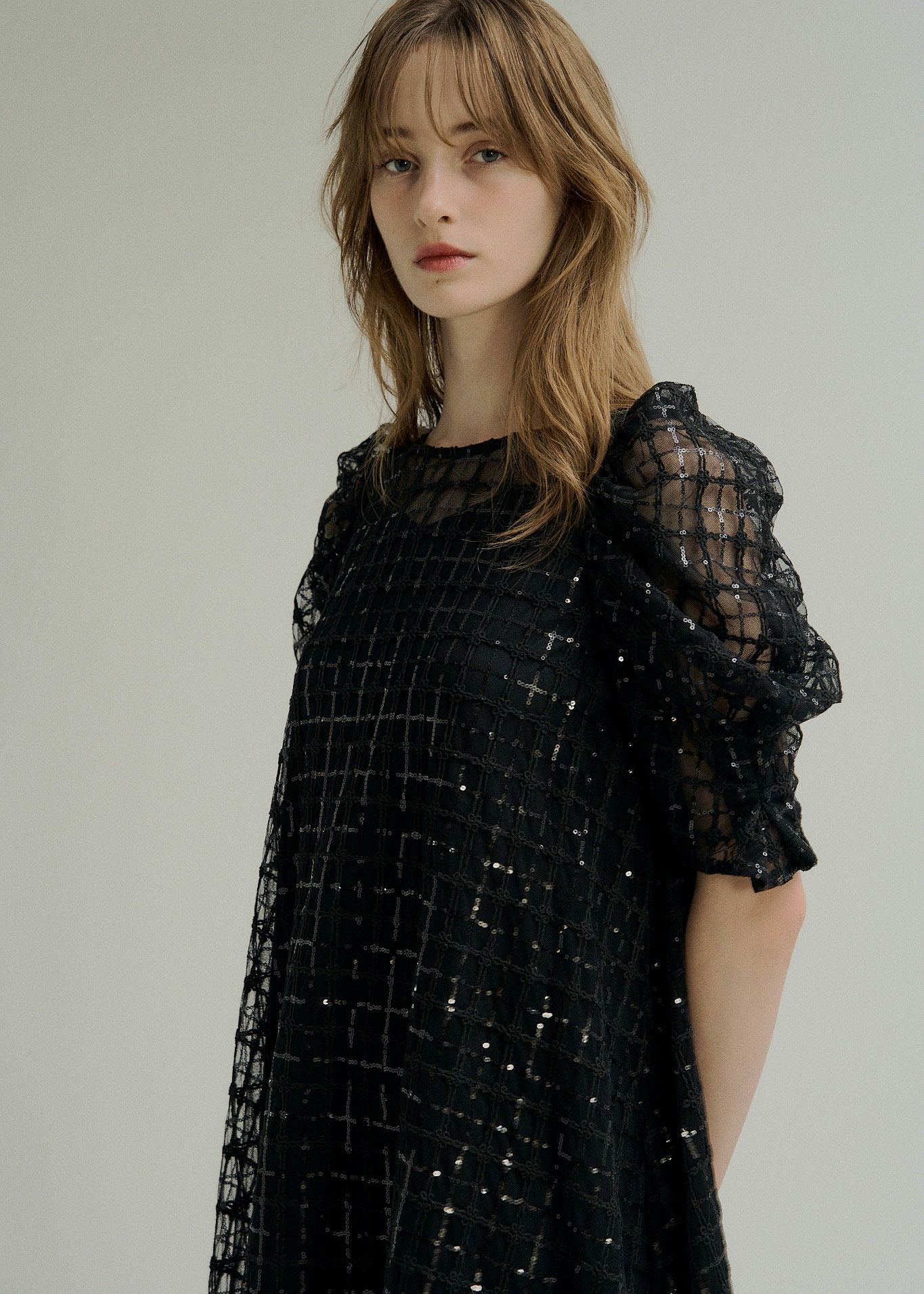 Kirakira check onepieceのドレス|Dorry Doll / LE'RURE