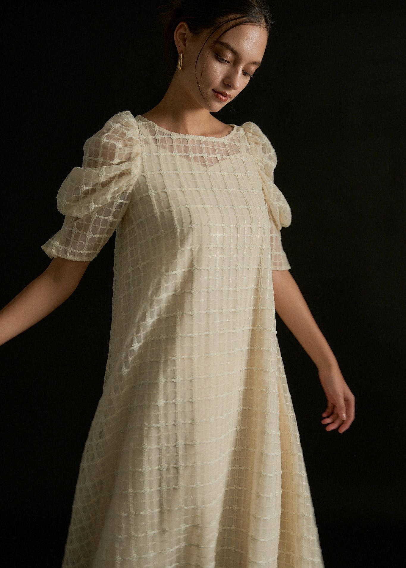 Kirakira check onepieceのドレス|Dorry Doll / LE'RURE