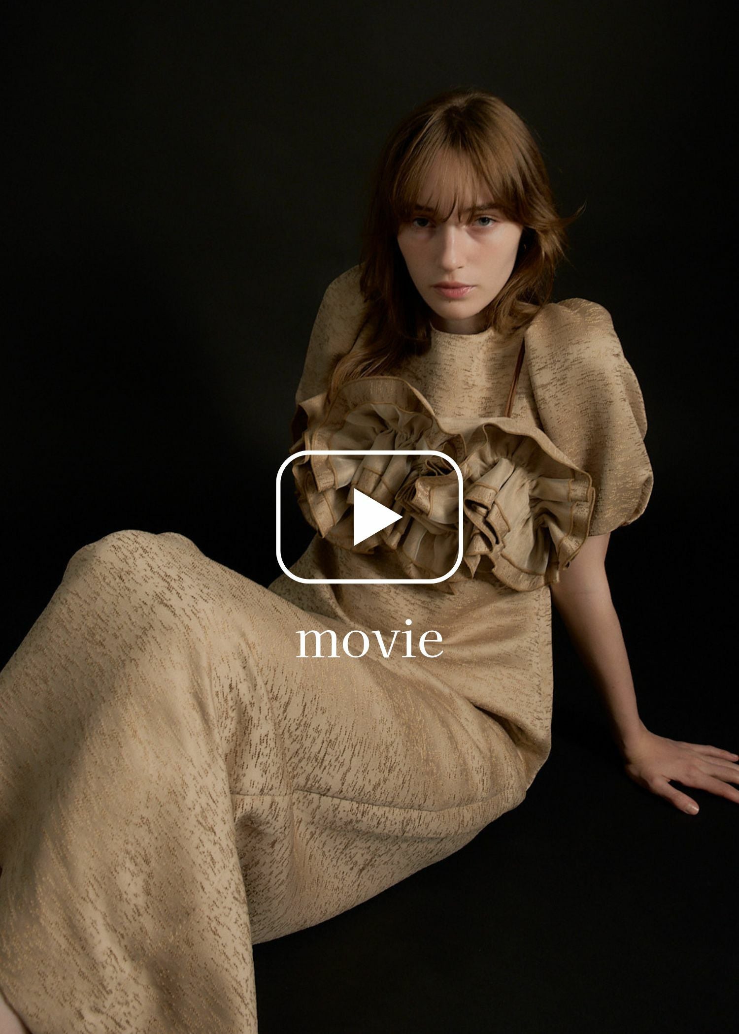 Wavy frill bustier jacquard dressのドレス|Dorry Doll / LE'RURE