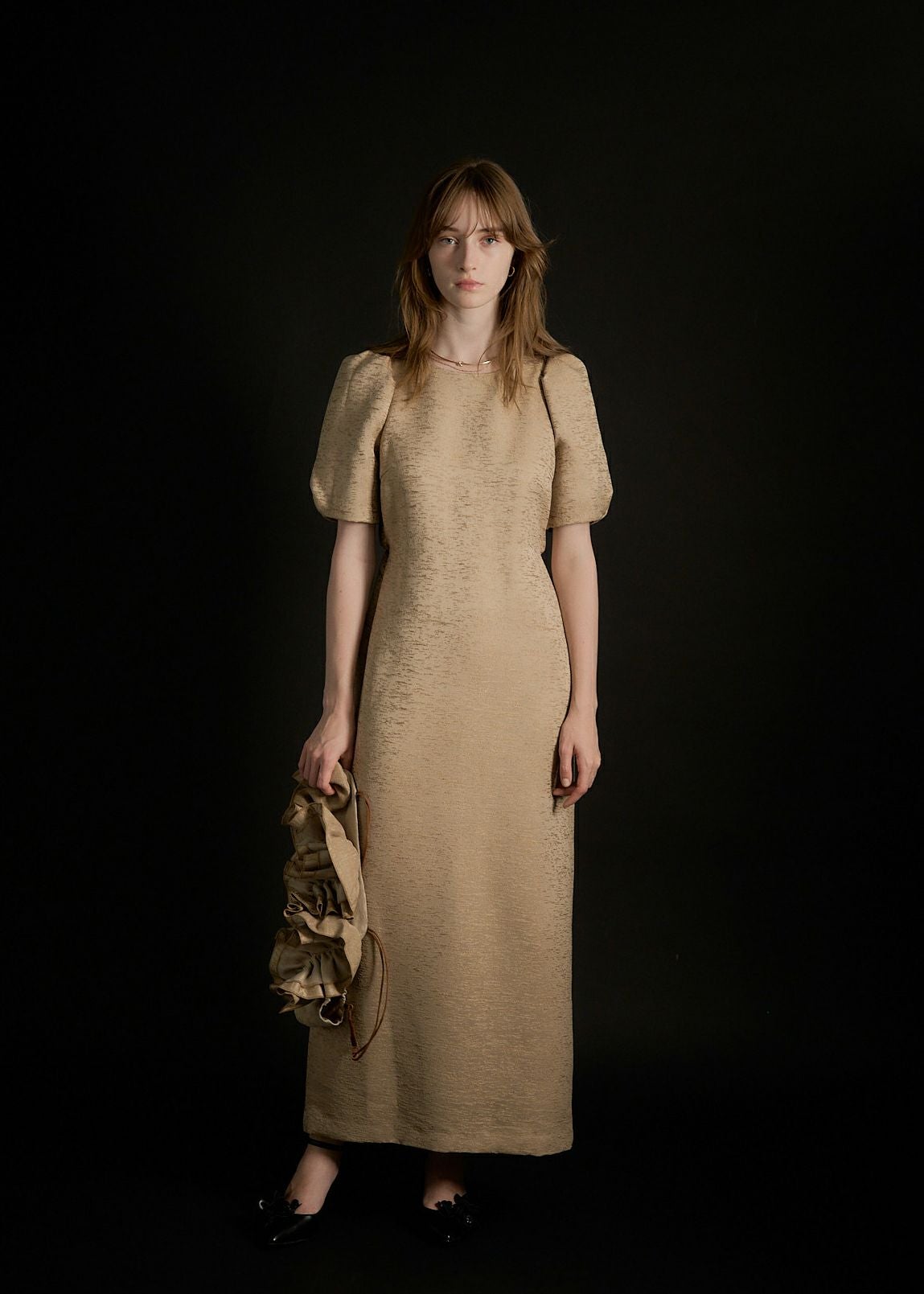 Wavy frill bustier jacquard dressのドレス|Dorry Doll / LE'RURE