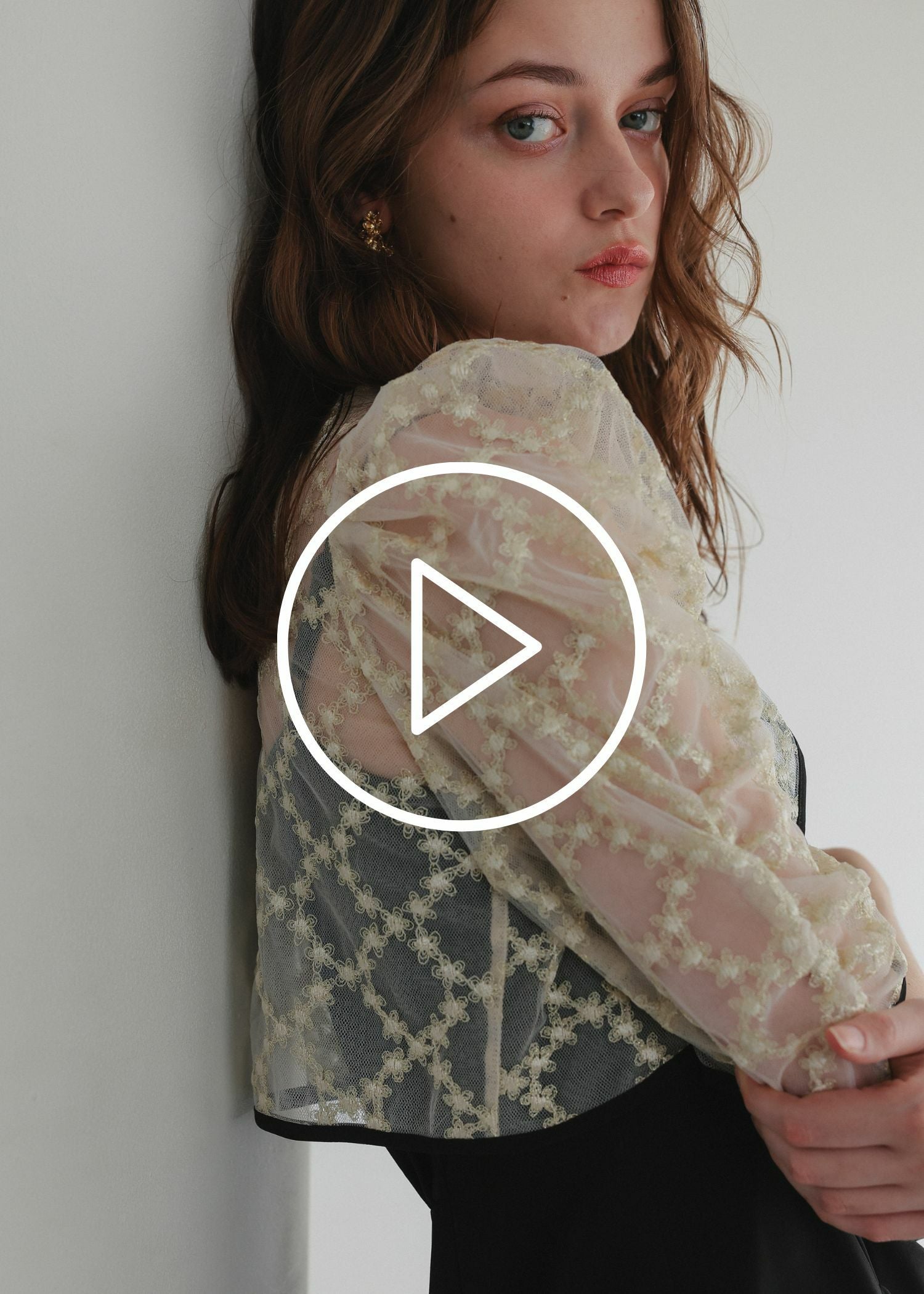 レースボレロ×ドレープドレス｜DorryDoll