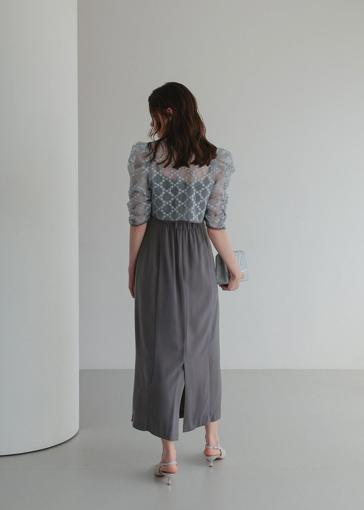 レースボレロ×ドレープドレス｜DorryDoll