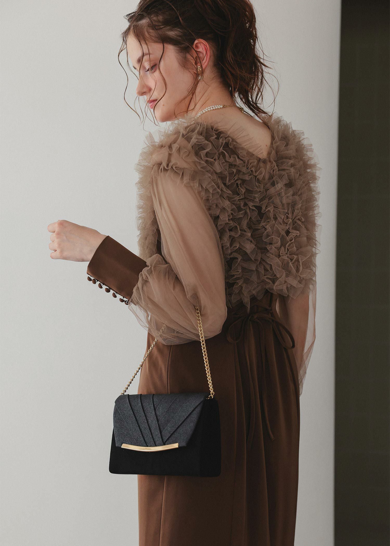 フリルブラウスセットドレス｜DorryDoll