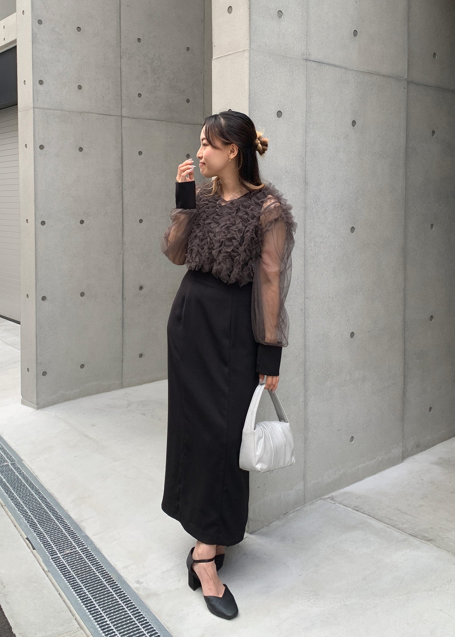 フリルブラウスセットドレス｜DorryDoll