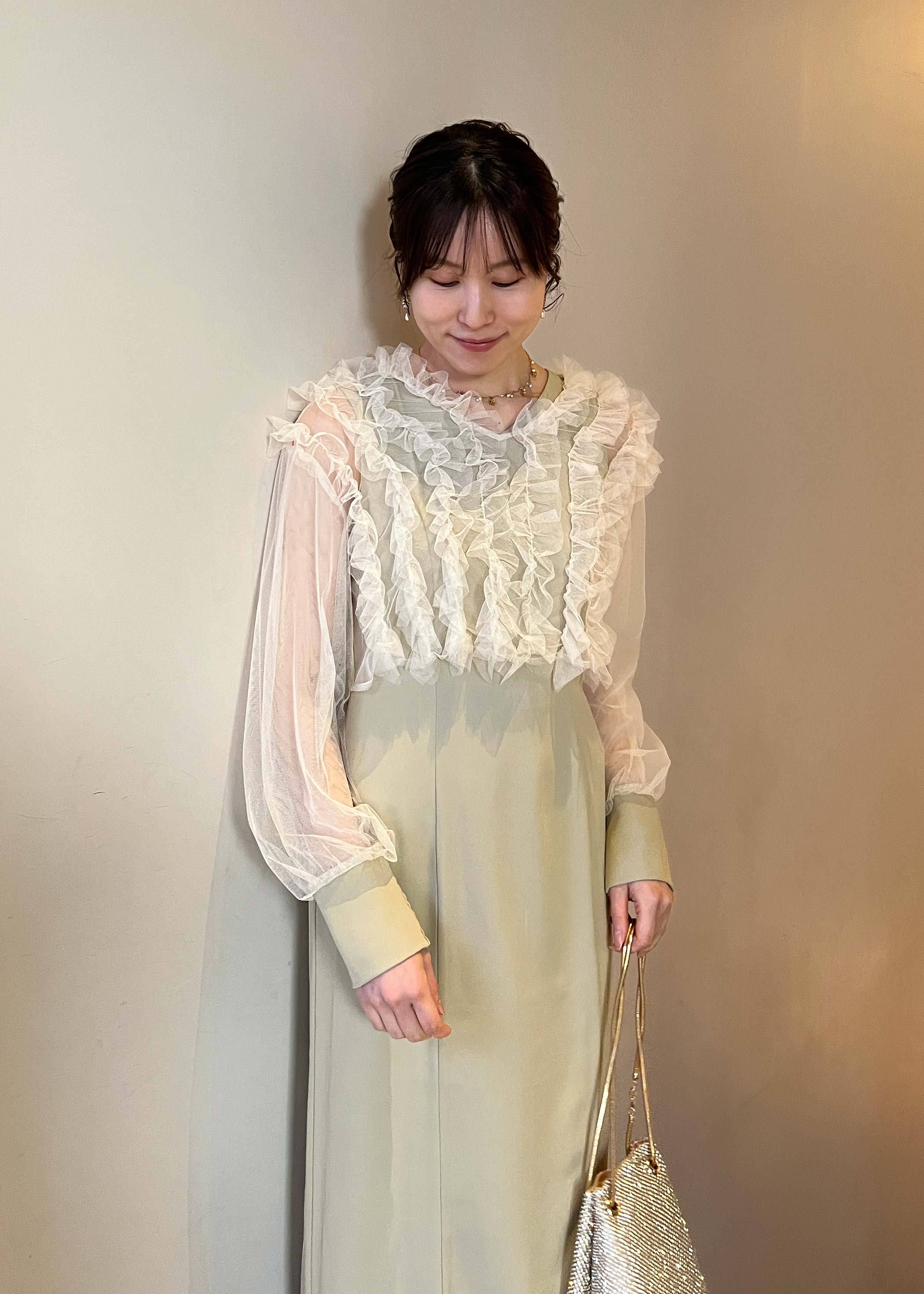 フリルブラウスセットドレス｜DorryDoll