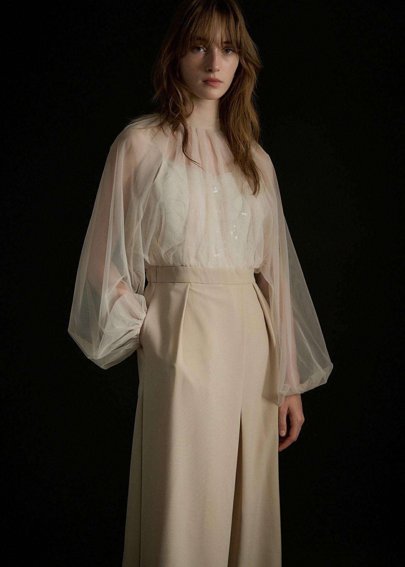 Lace layered rap pants dressのドレス|Dorry Doll / LE'RURE