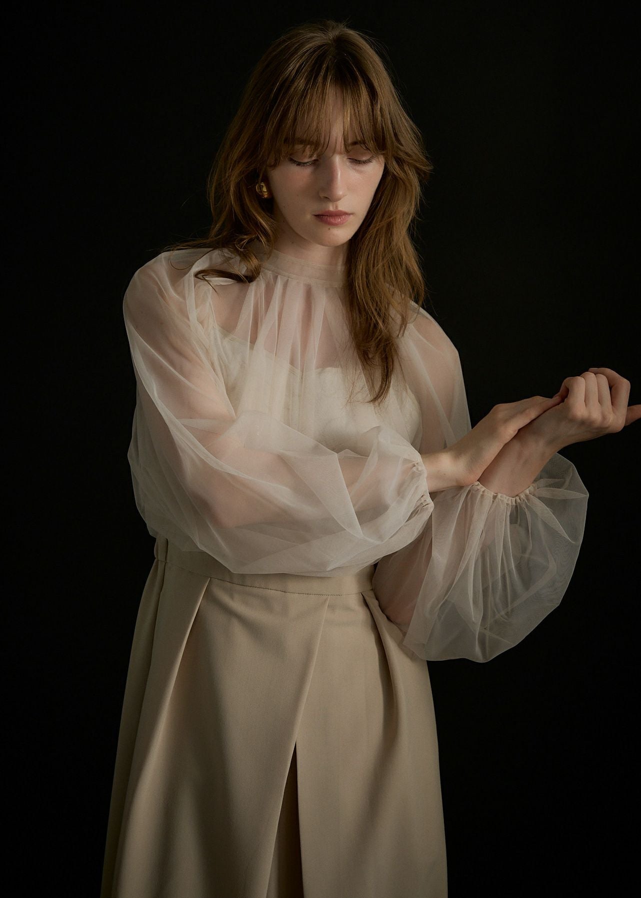 Lace layered rap pants dressのドレス|Dorry Doll / LE'RURE