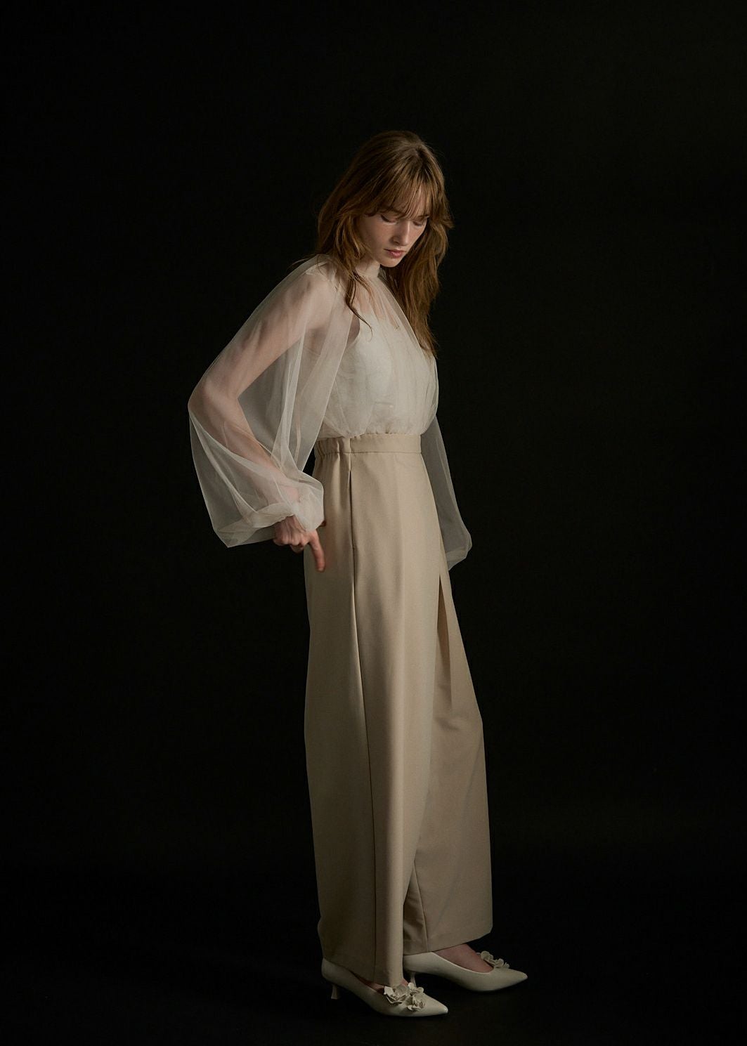Lace layered rap pants dressのドレス|Dorry Doll / LE'RURE