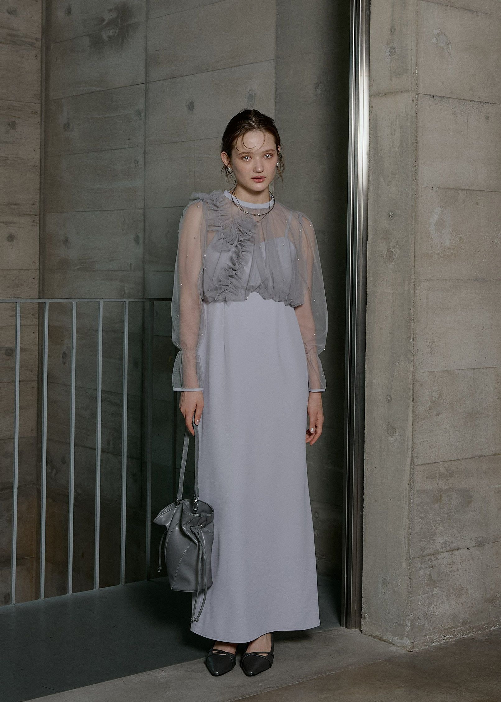 Pearl blouse set dress のドレス|Dorry Doll / LE'RURE