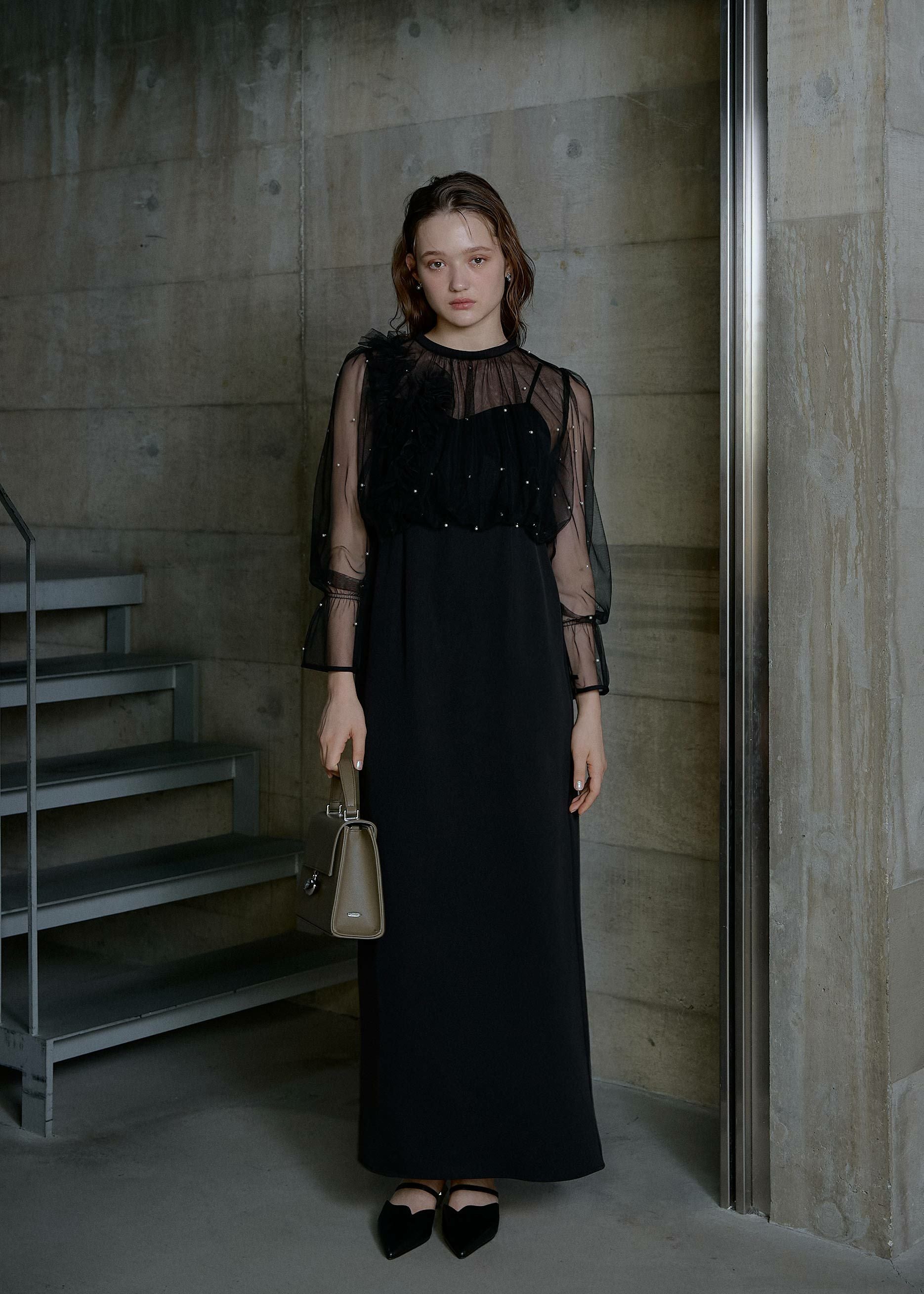 Pearl blouse set dress のドレス|Dorry Doll / LE'RURE