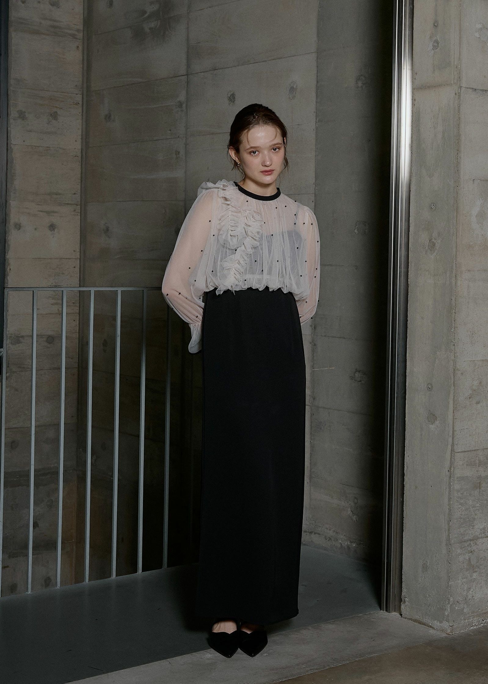 Lace layered rap pants dressのドレス|Dorry Doll / LE'RURE