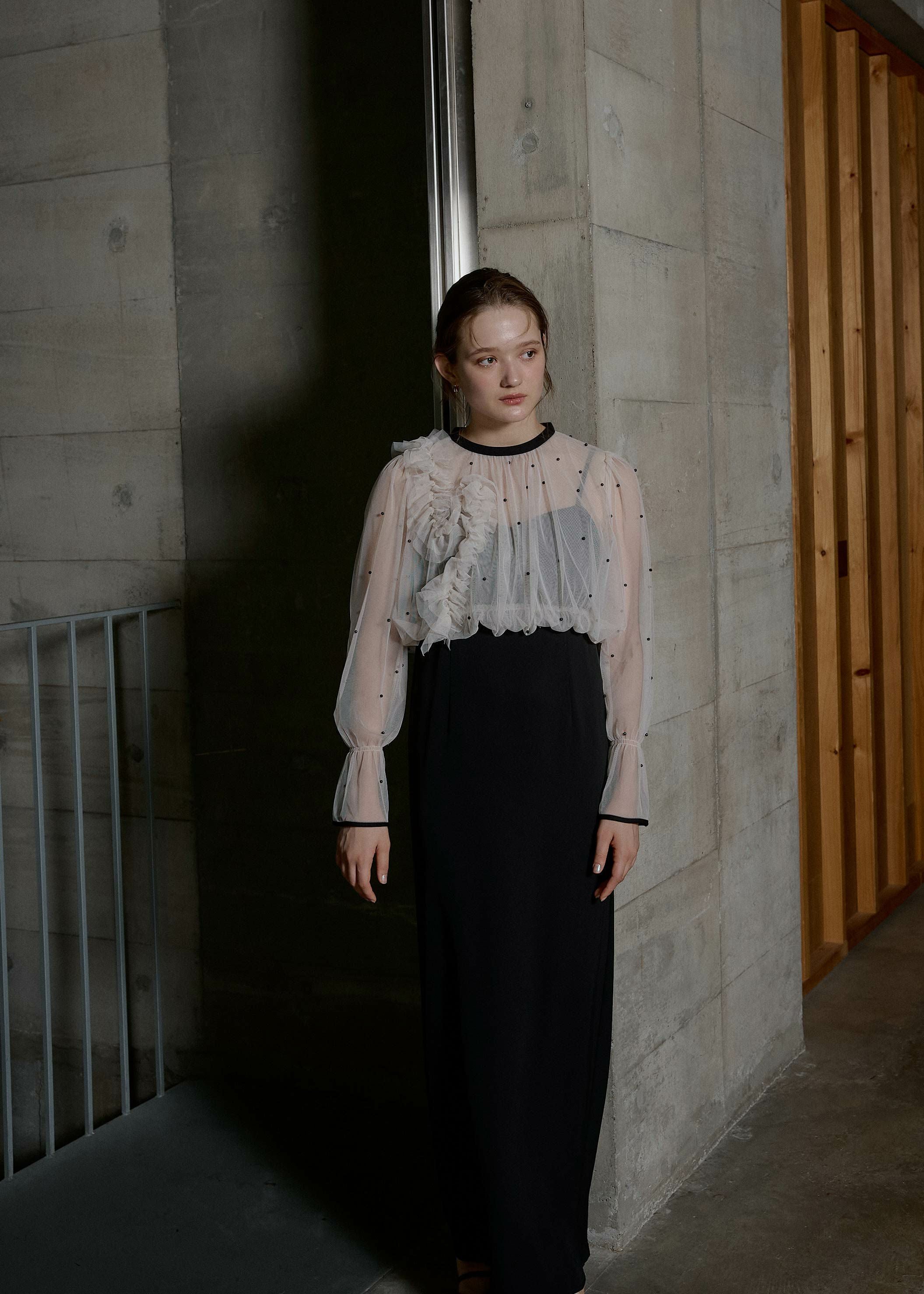 Pearl blouse set dress のドレス|Dorry Doll / LE'RURE