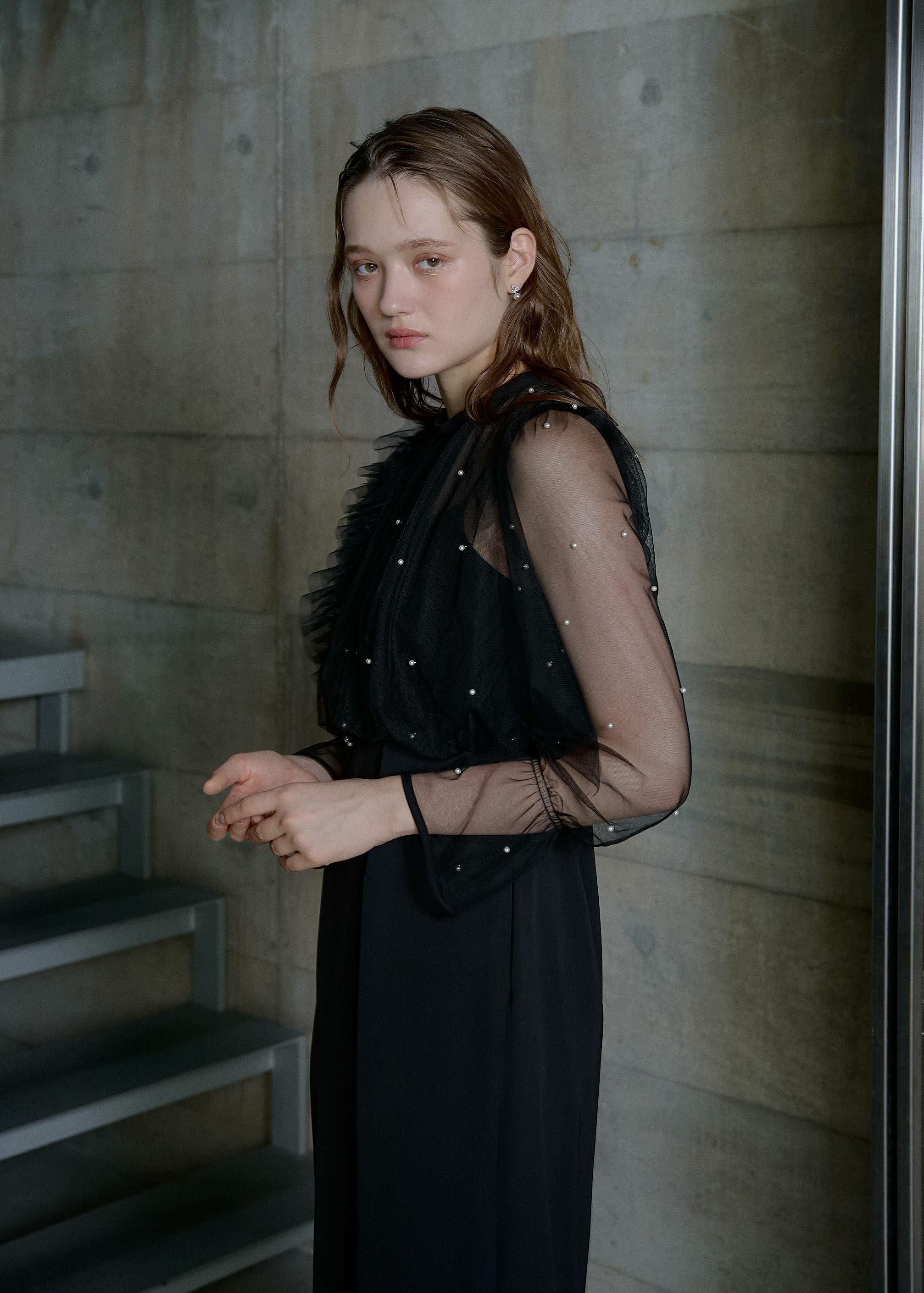 Pearl blouse set dress のドレス|Dorry Doll / LE'RURE