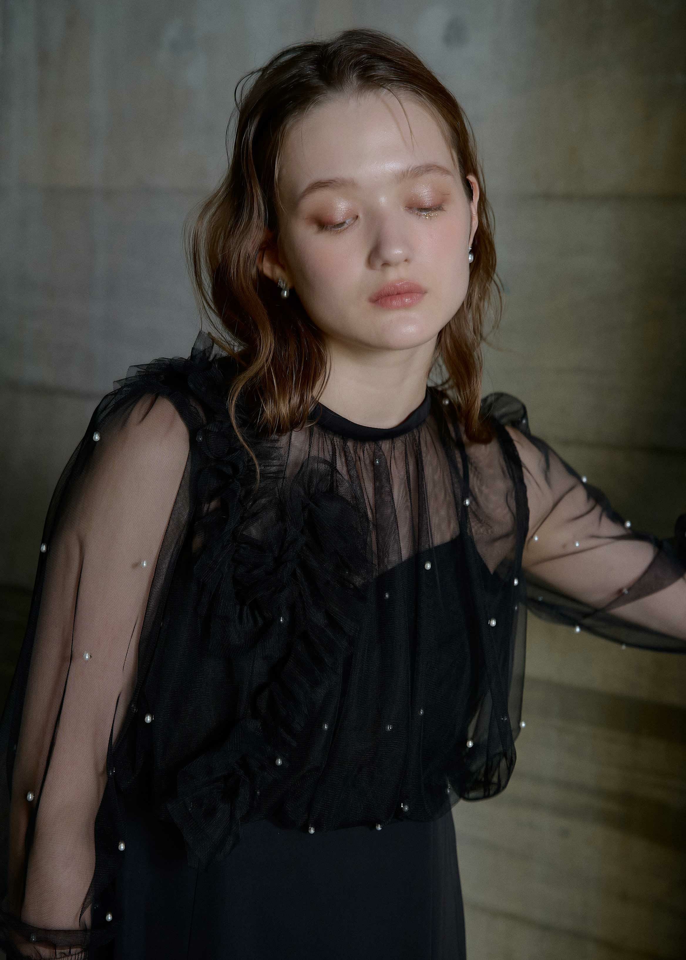 Pearl blouse set dress のドレス|Dorry Doll / LE'RURE