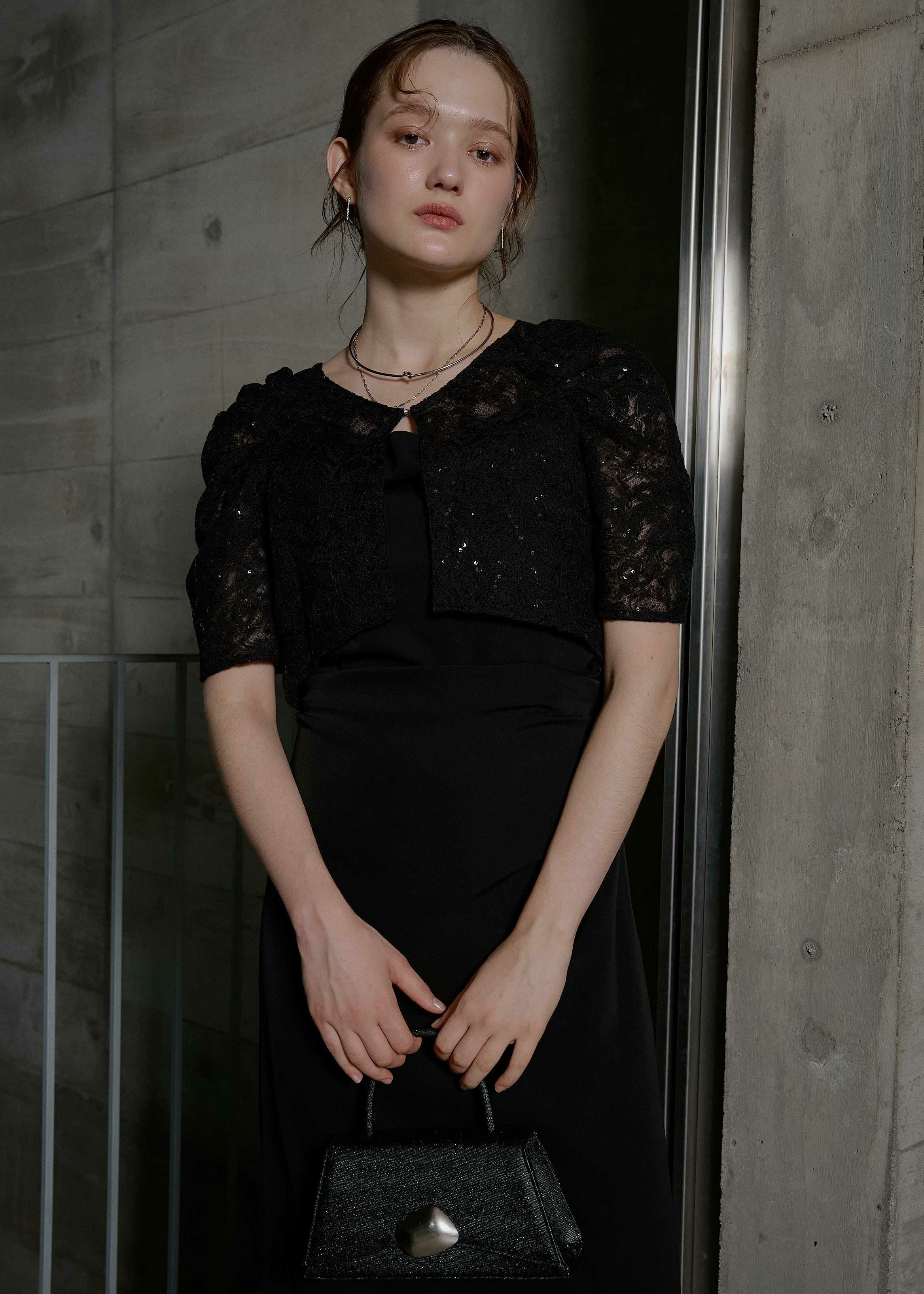 スーツ・フォーマル・ドレス Dorry Doll Lace bolero set drepe dress Lace bolero set drepe dressのドレス|Dorry Doll / LE'RURE