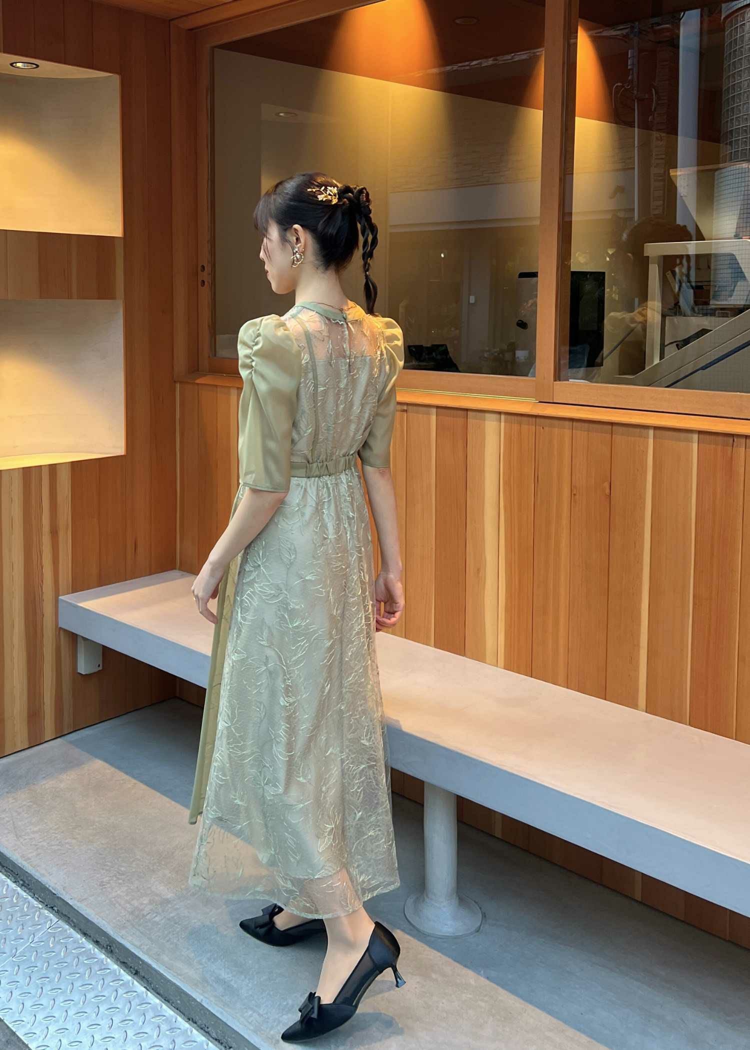 スイッチングパターンドレス｜DorryDoll