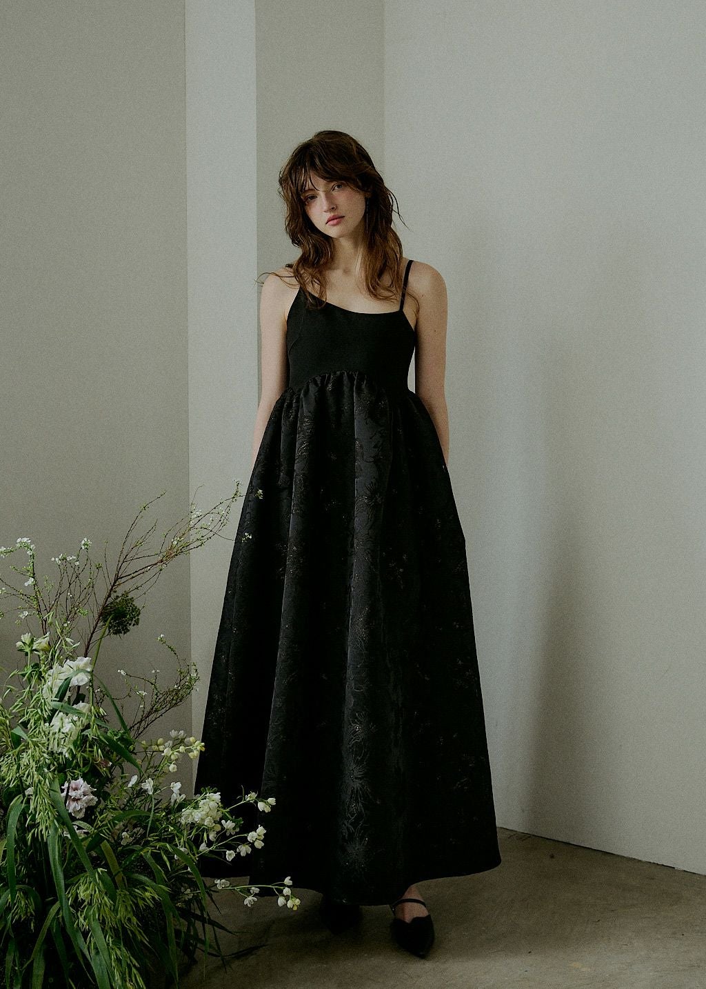 LE’RURE SERENA Jacquard flare dress SERENA Jacquard flare dressのドレス|Dorry Doll / LE'RURE