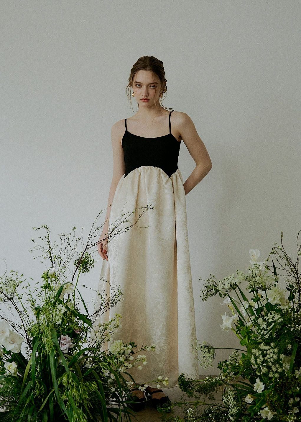 SERENA Jacquard flare dressのドレス|Dorry Doll / LE'RURE