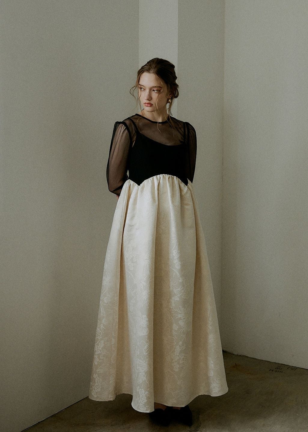 LE’RURE SERENA Jacquard flare dress SERENA Jacquard flare dressのドレス|Dorry Doll / LE'RURE