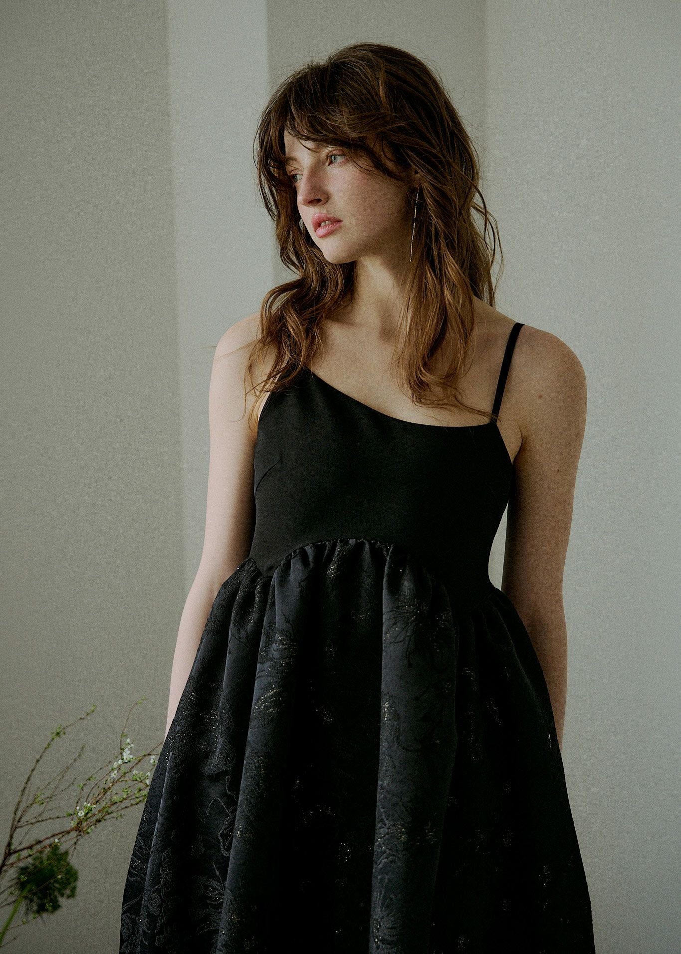SERENA Jacquard flare dressのドレス|Dorry Doll / LE'RURE